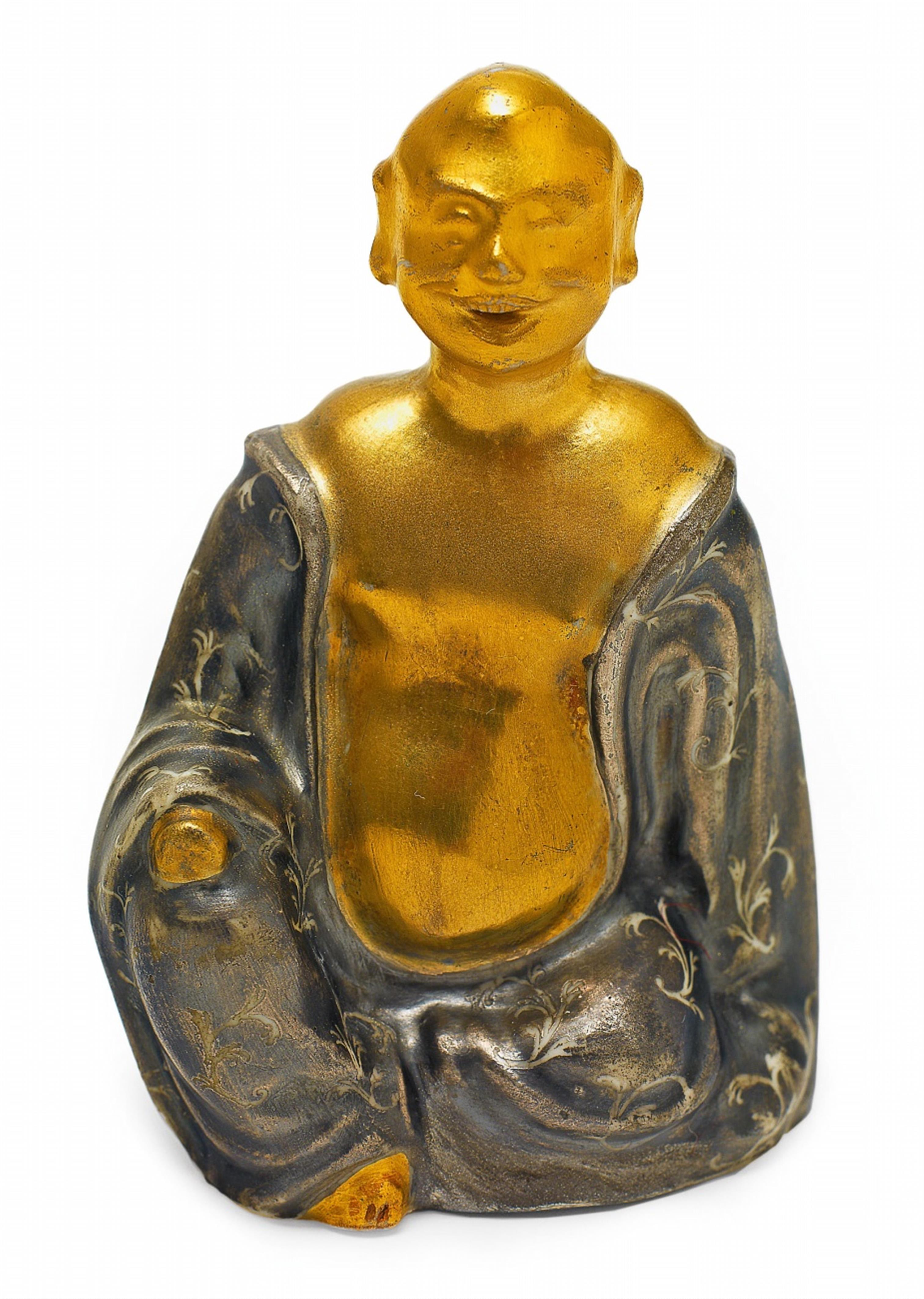 A Meissen Böttger porcelain smoking pagode figure - image-1