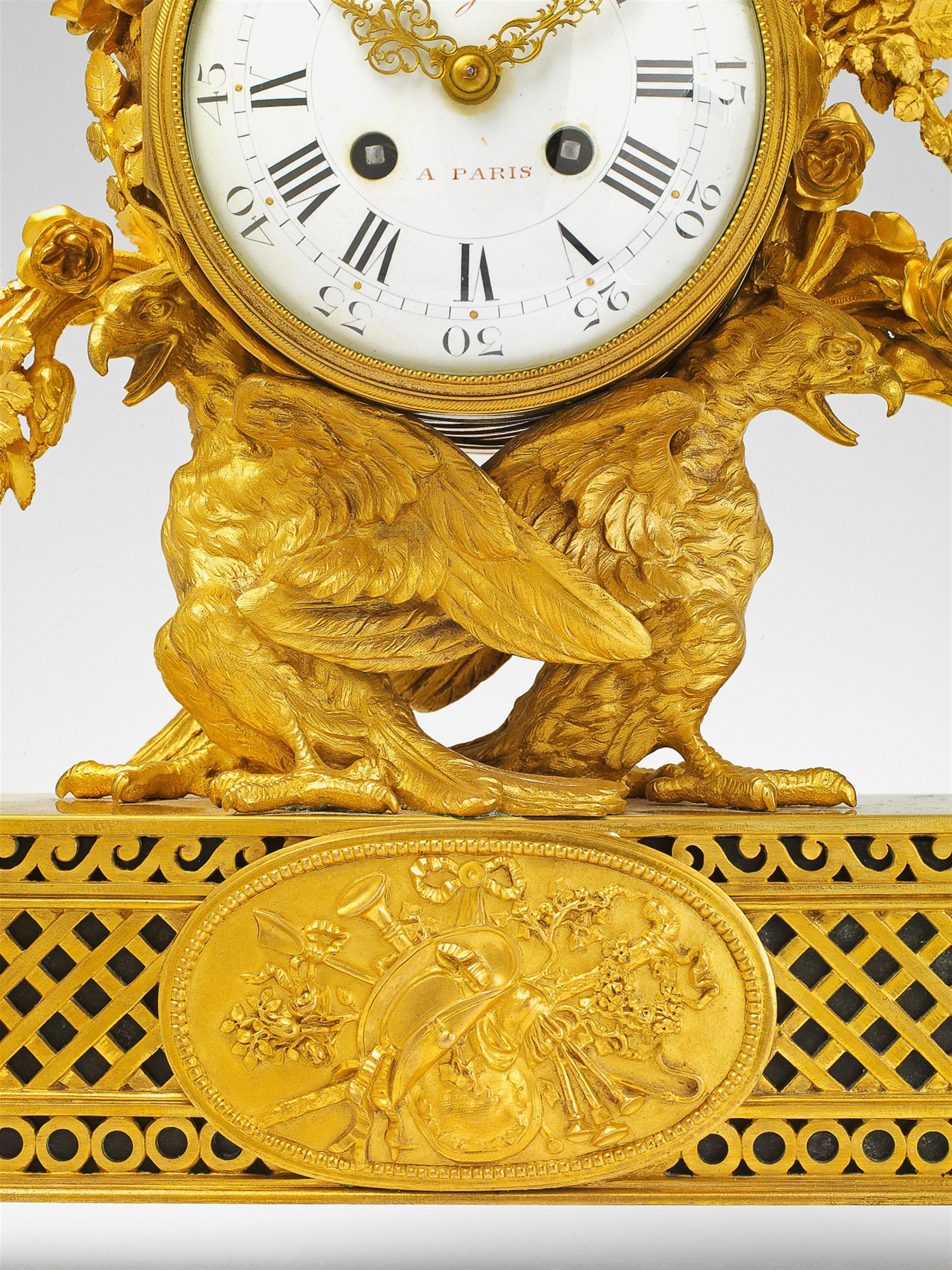 A Parisian Louis XVI style ormolu pendulum clock - image-2