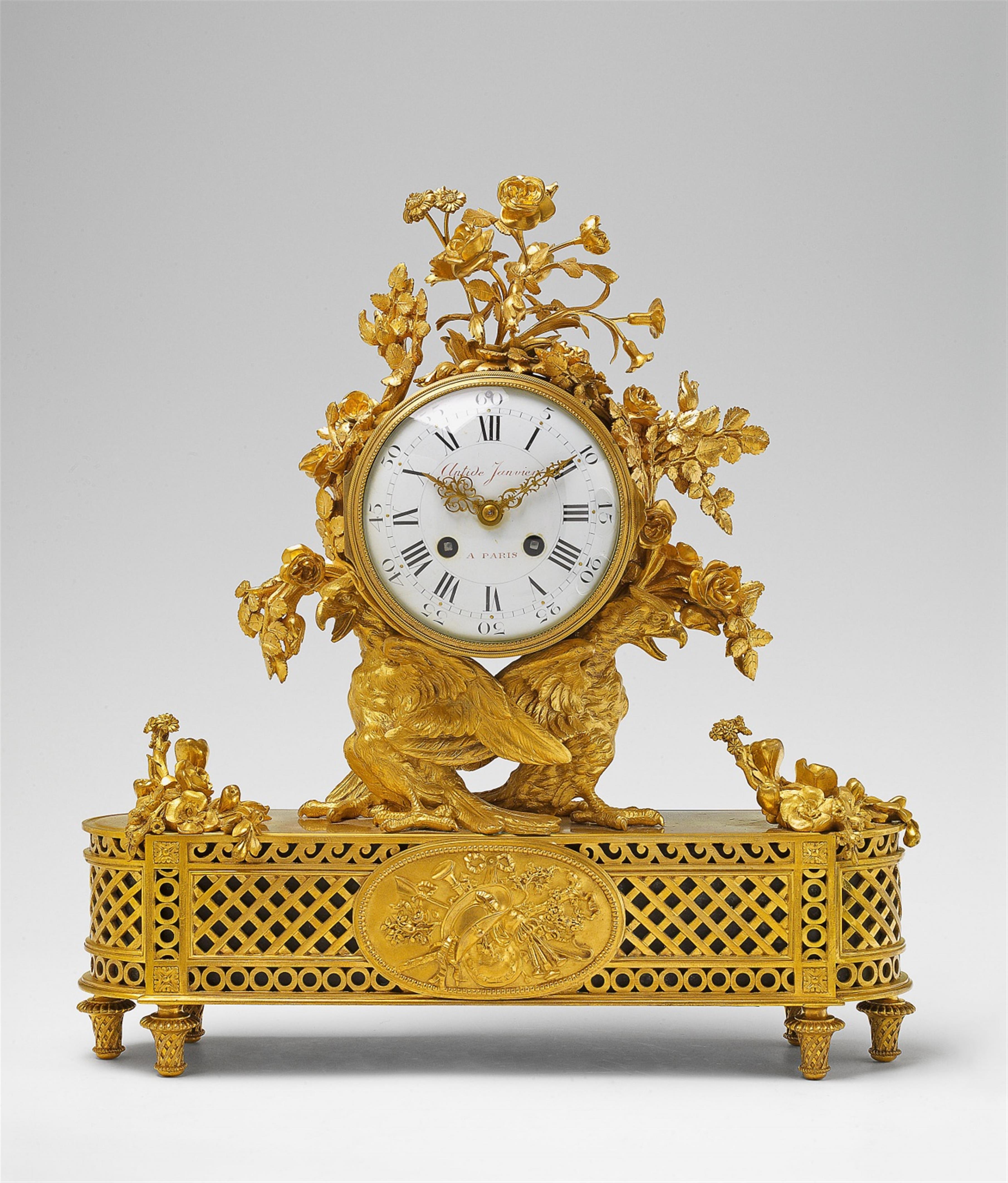 A Parisian Louis XVI style ormolu pendulum clock - image-1
