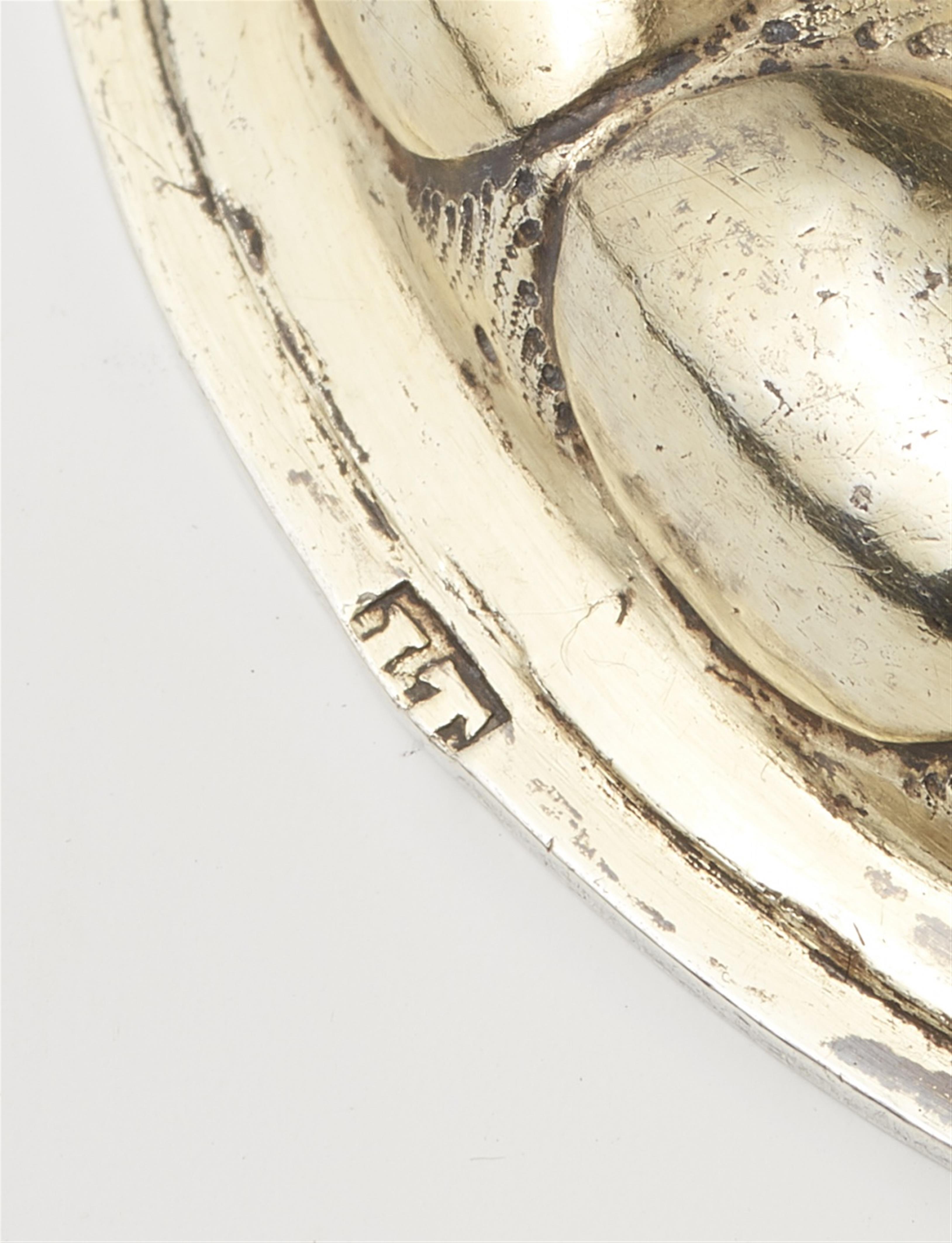 A parcel gilt Nuremberg silver chalice - image-2