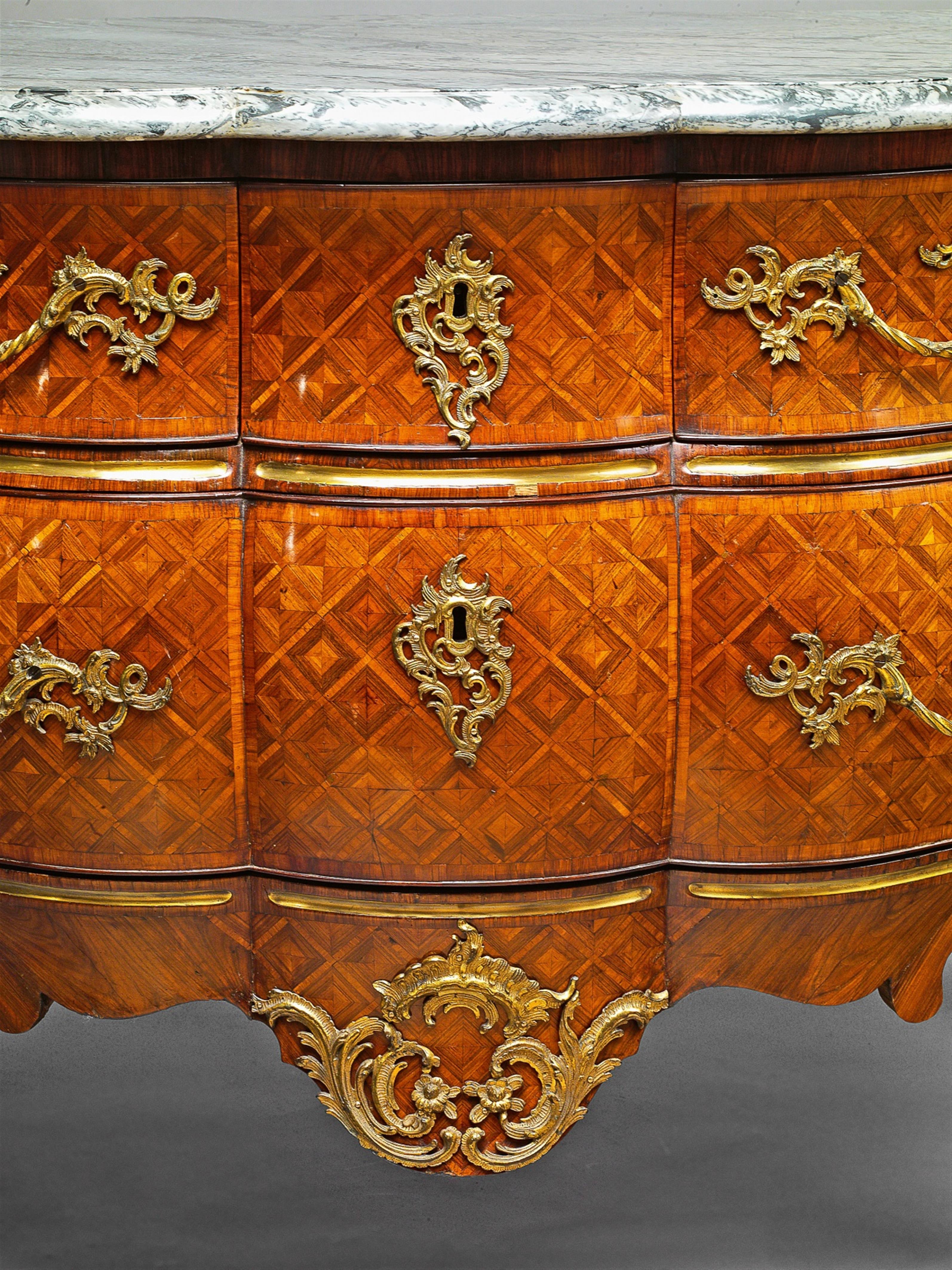 A Netherlandish inlaid chest-of-drawers - image-2