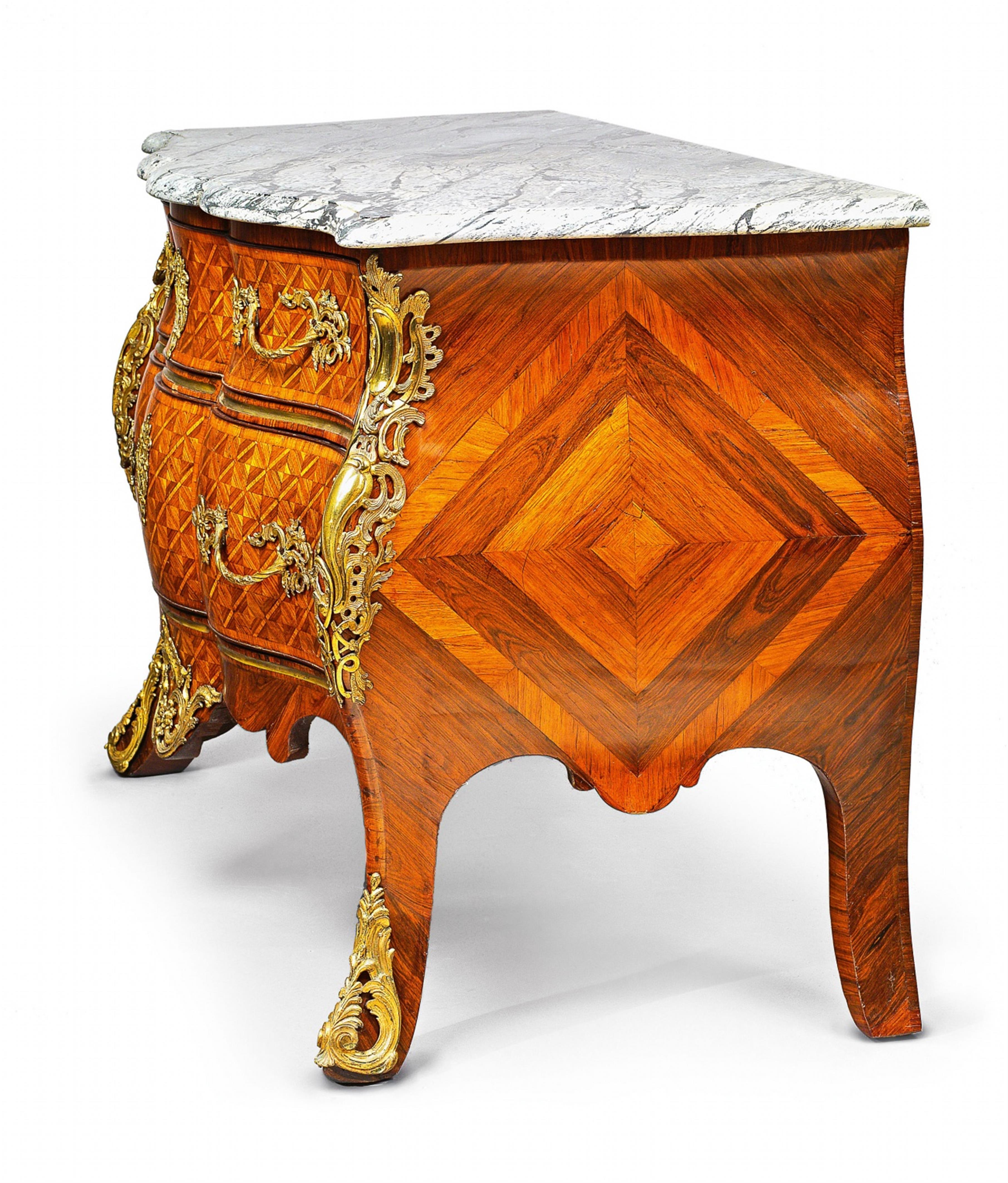 A Netherlandish inlaid chest-of-drawers - image-3