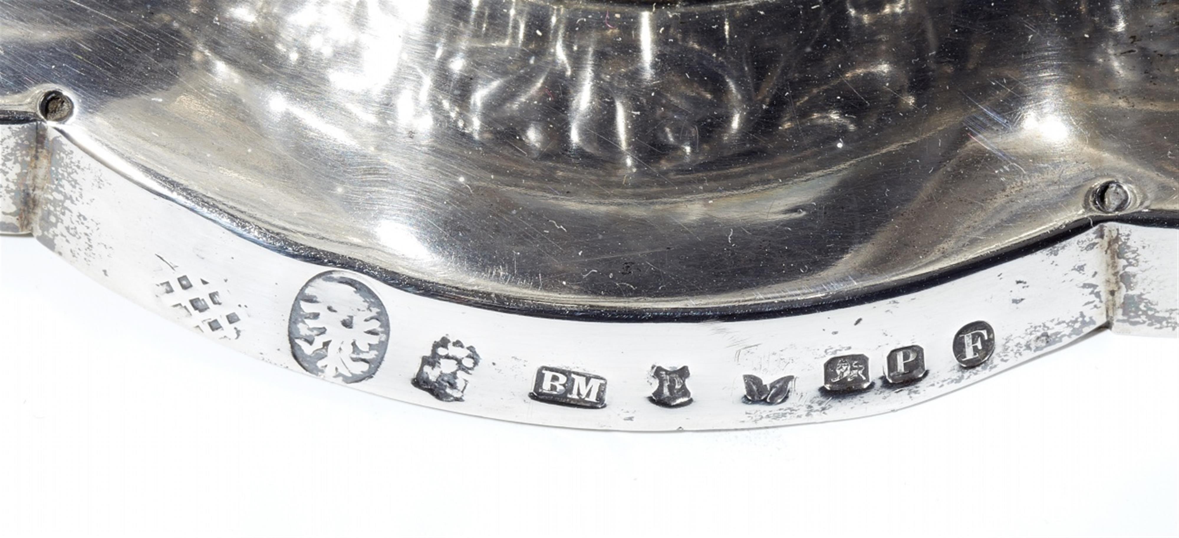 A Hanau parcel gilt silver replica of the "Goslar Bergkanne" - image-6