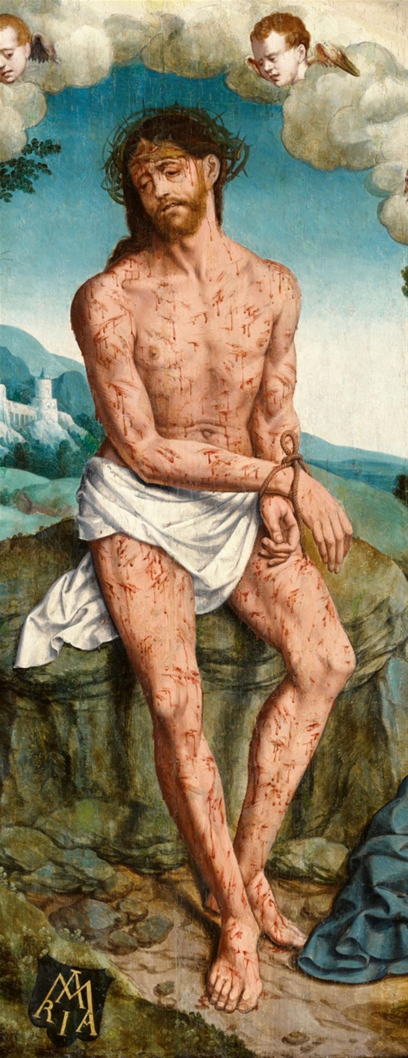 Bartholomaeus Bruyn the Elder, attributed to - Christ as the Man of Sorrows - image-1
