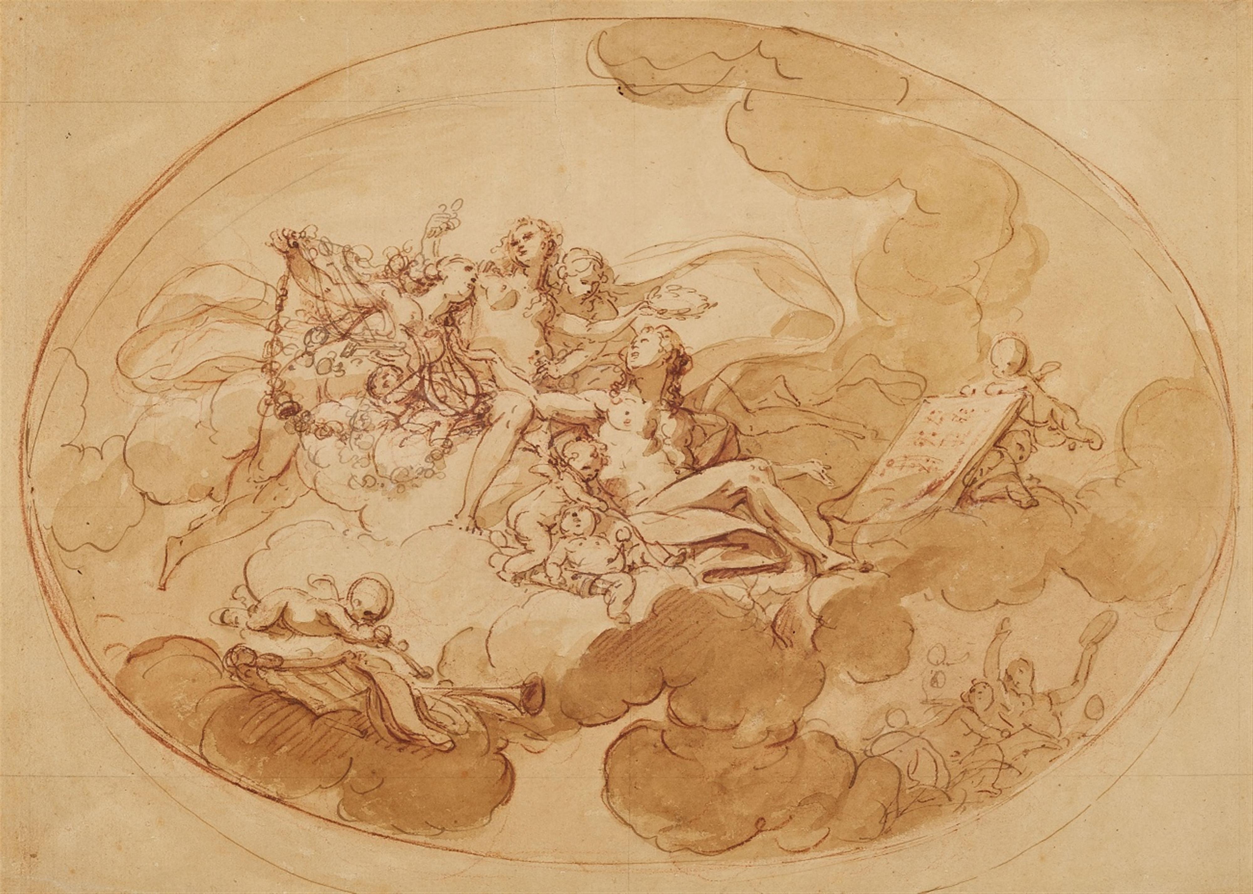 Römischer Meister des 18. Jahrhunderts - Apollo und die Musen - image-1