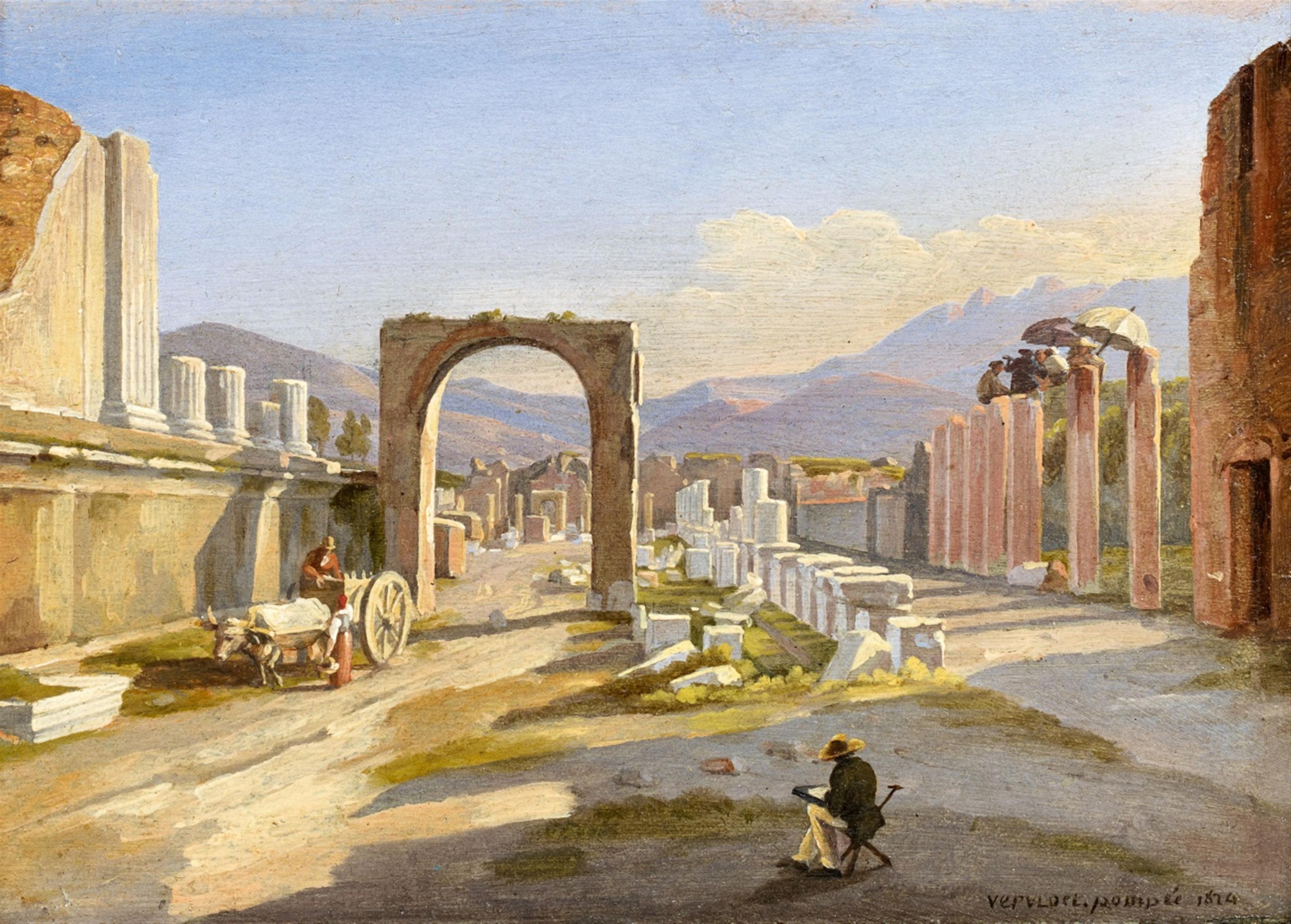 Frans Vervloet - Zwölf Ansichten von Pompeji - image-8