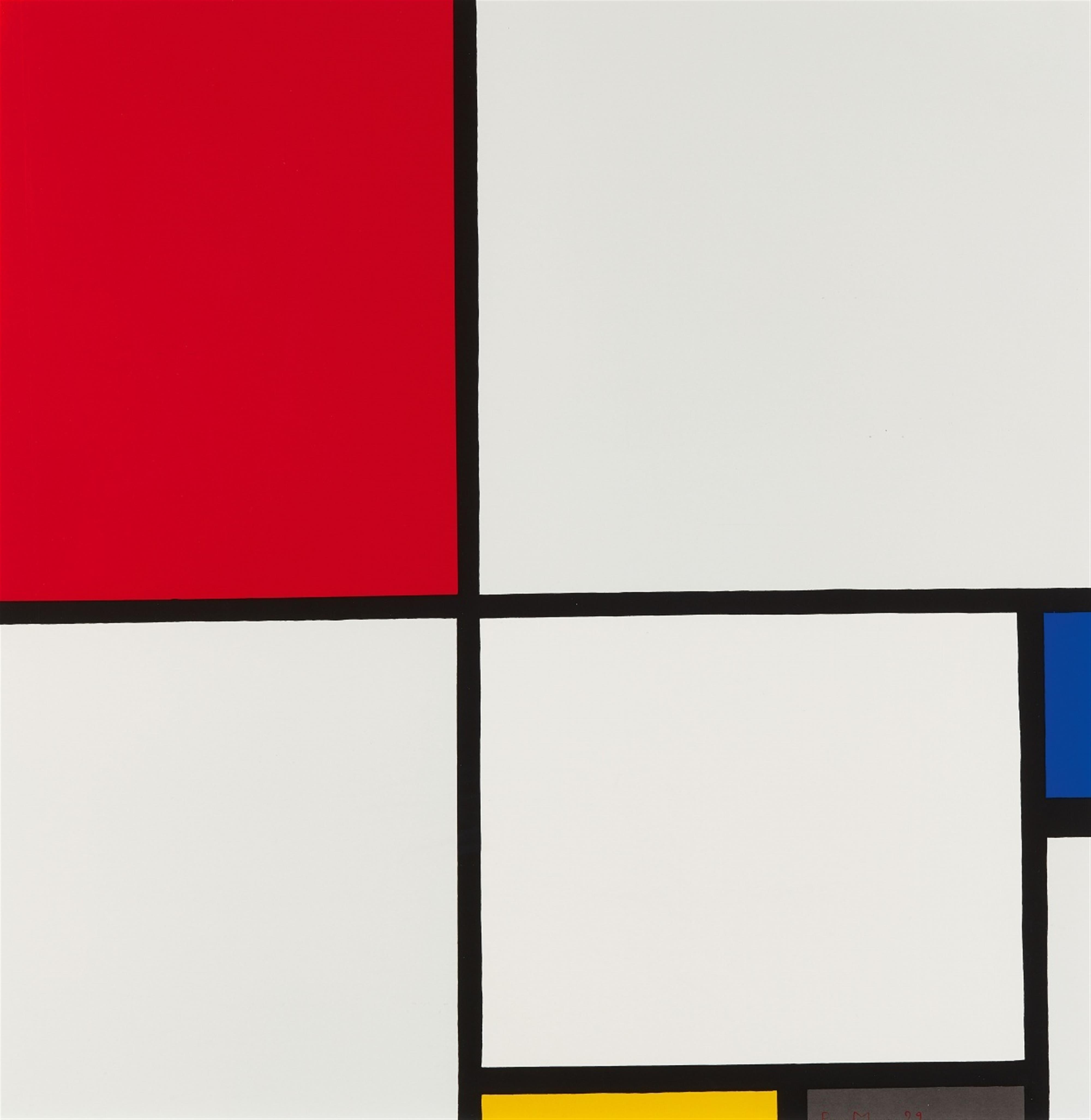 Nach Piet Mondrian - Ohne Titel - image-1