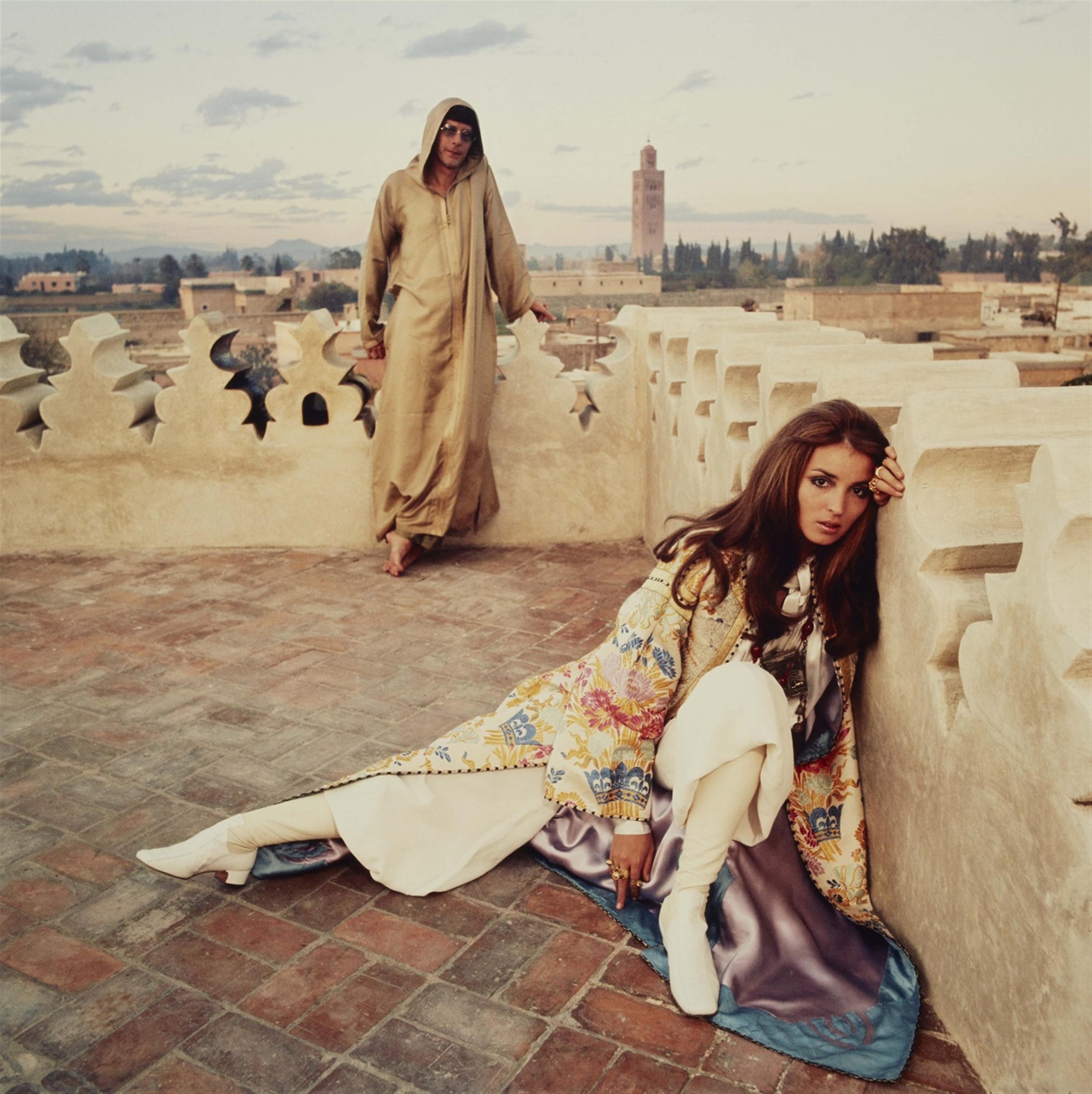 Patrick Lichfield - Paul and Talitha Getty, Marrakech Marokko - image-1