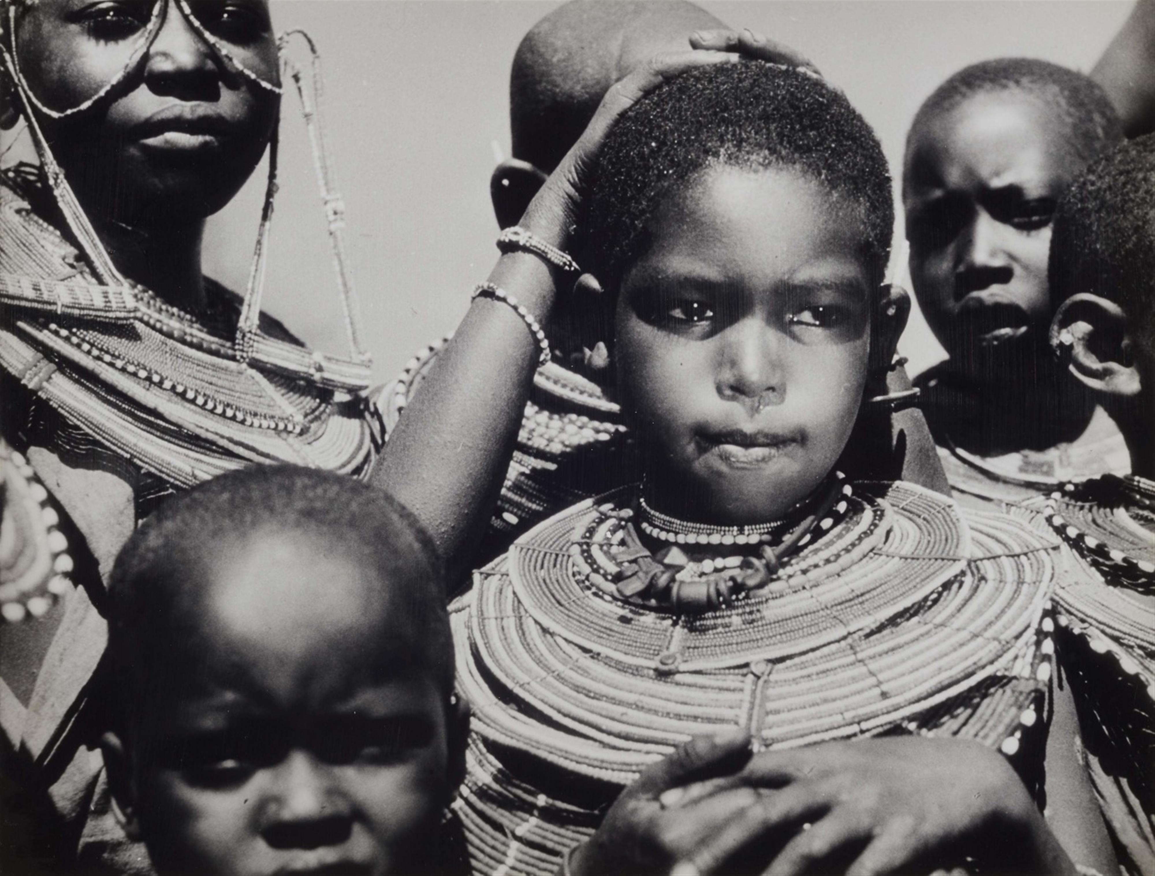 Leni Riefenstahl - Untitled (from the series: Massai) - image-1