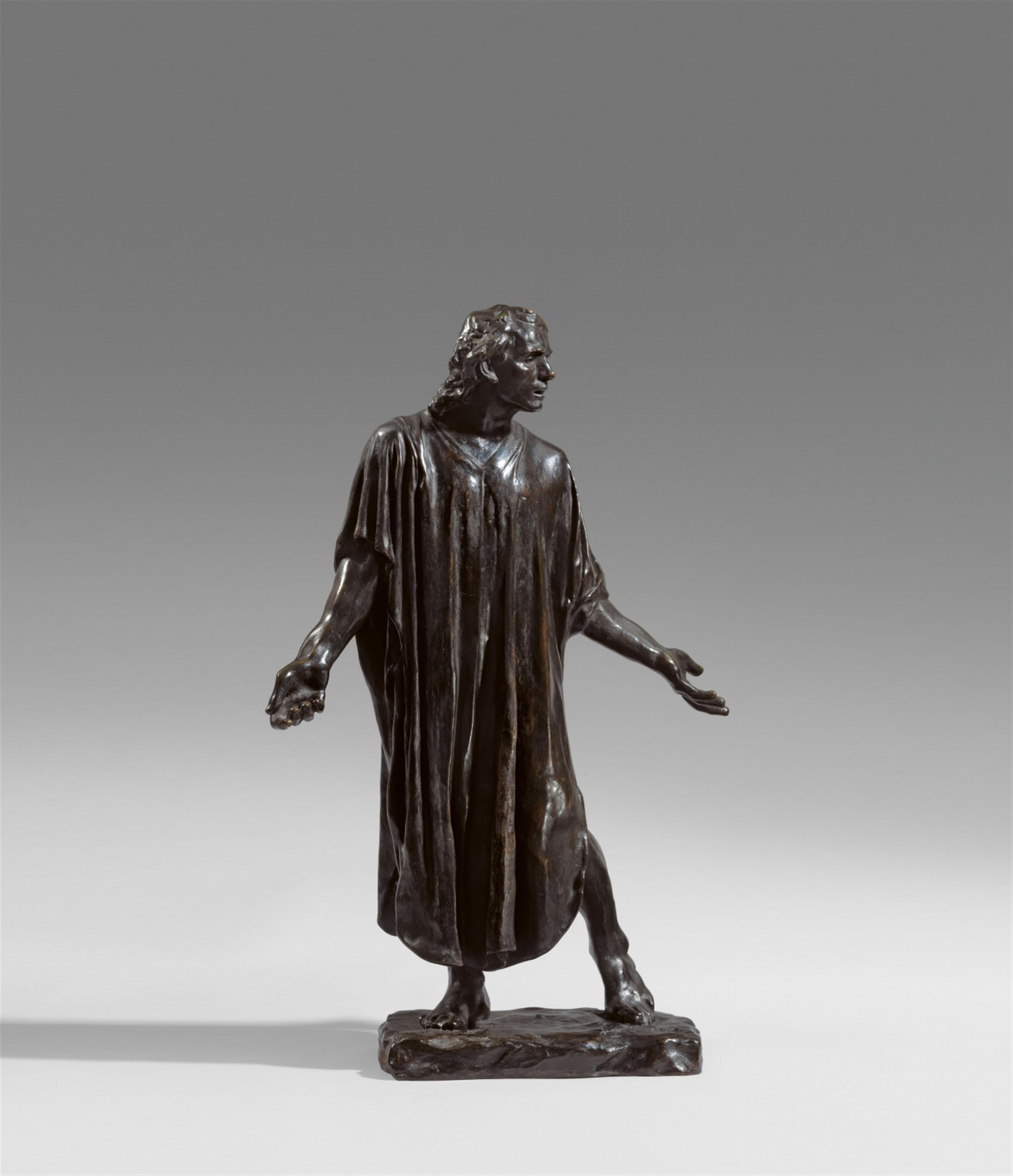 Auguste Rodin - L'un des Bourgeois de Calais: Jean de Fiennes, vêtu, reduction - image-1