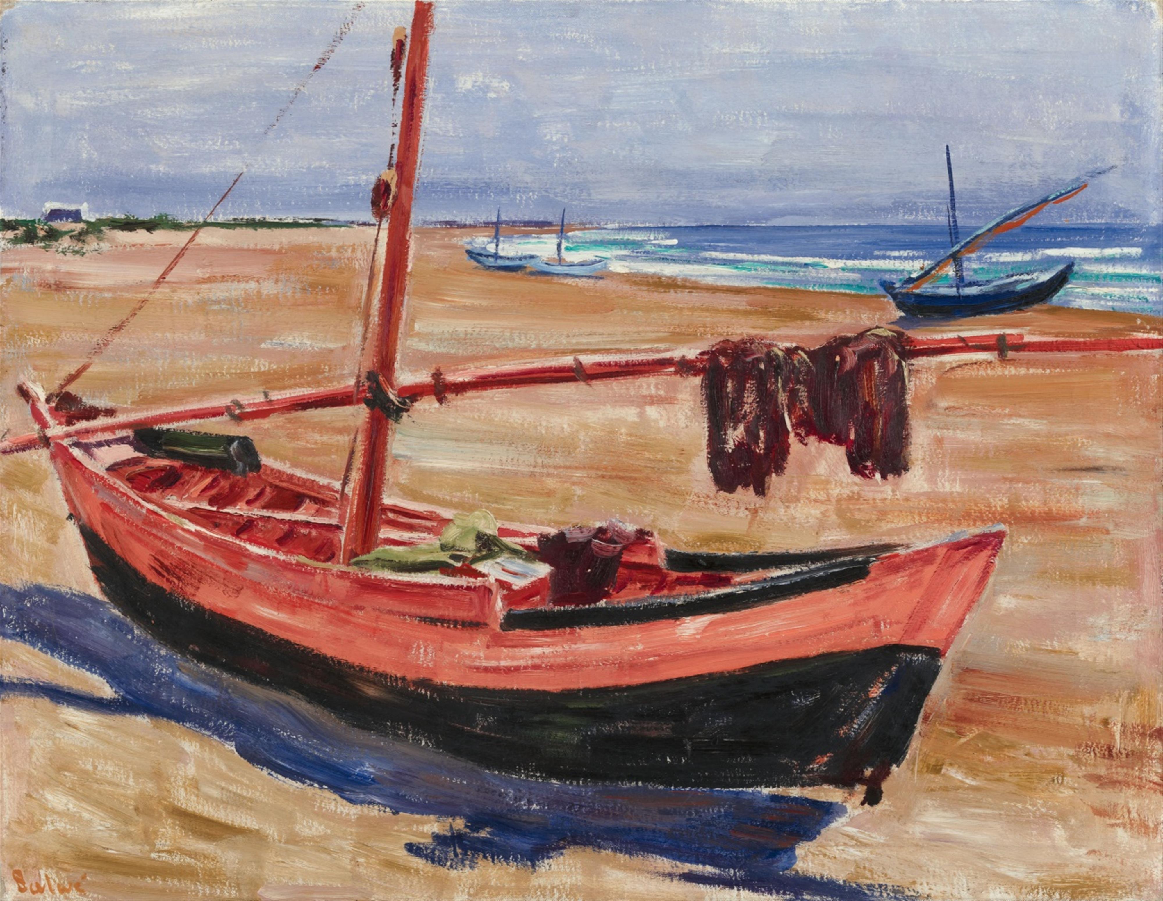 Arnold Balwé - Fischerboote I (Sts Maries de la mer) - image-1