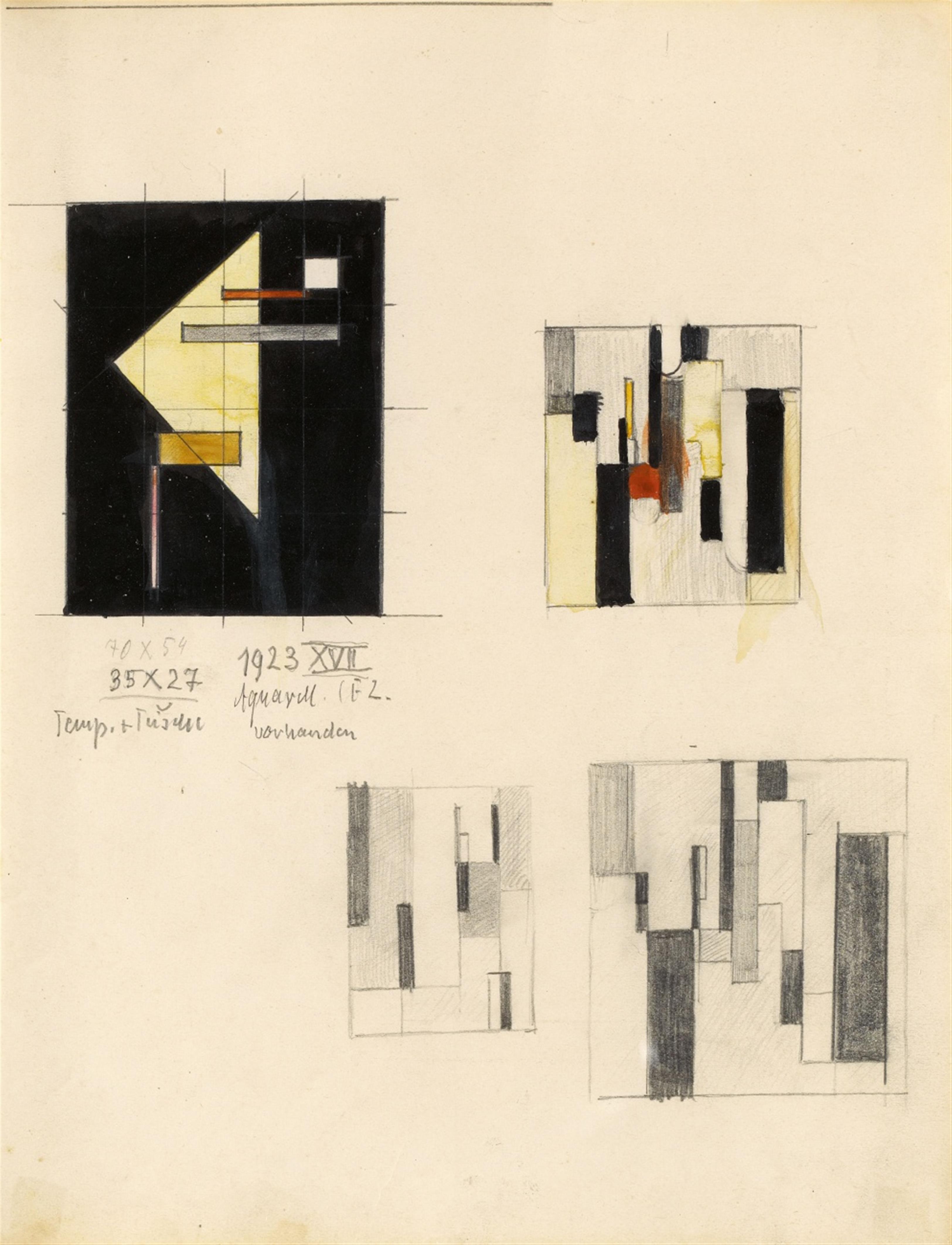 Walter Dexel - Kompositionen (XVII. 1923) - image-1