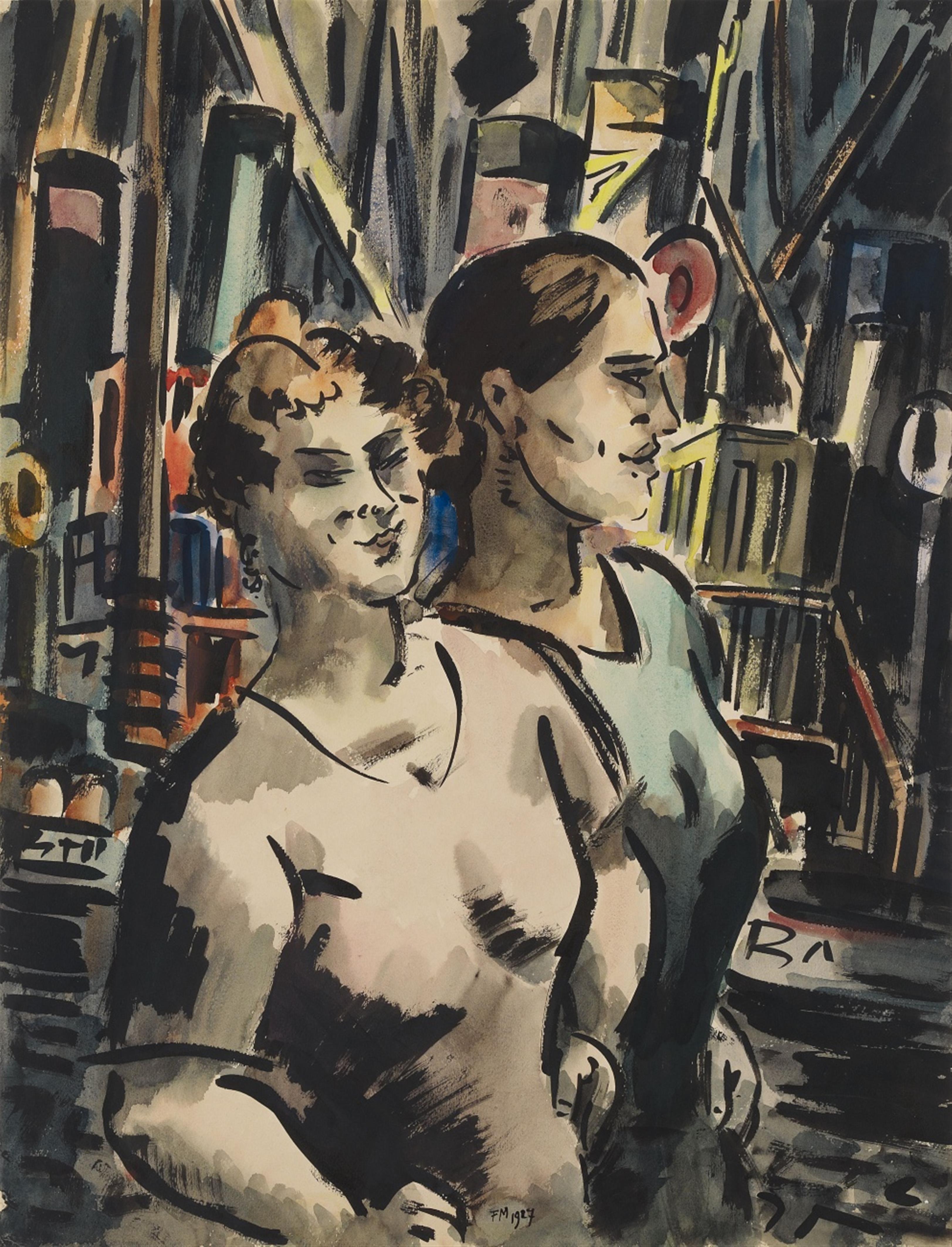 Frans Masereel - Deux Femmes au Port - image-1
