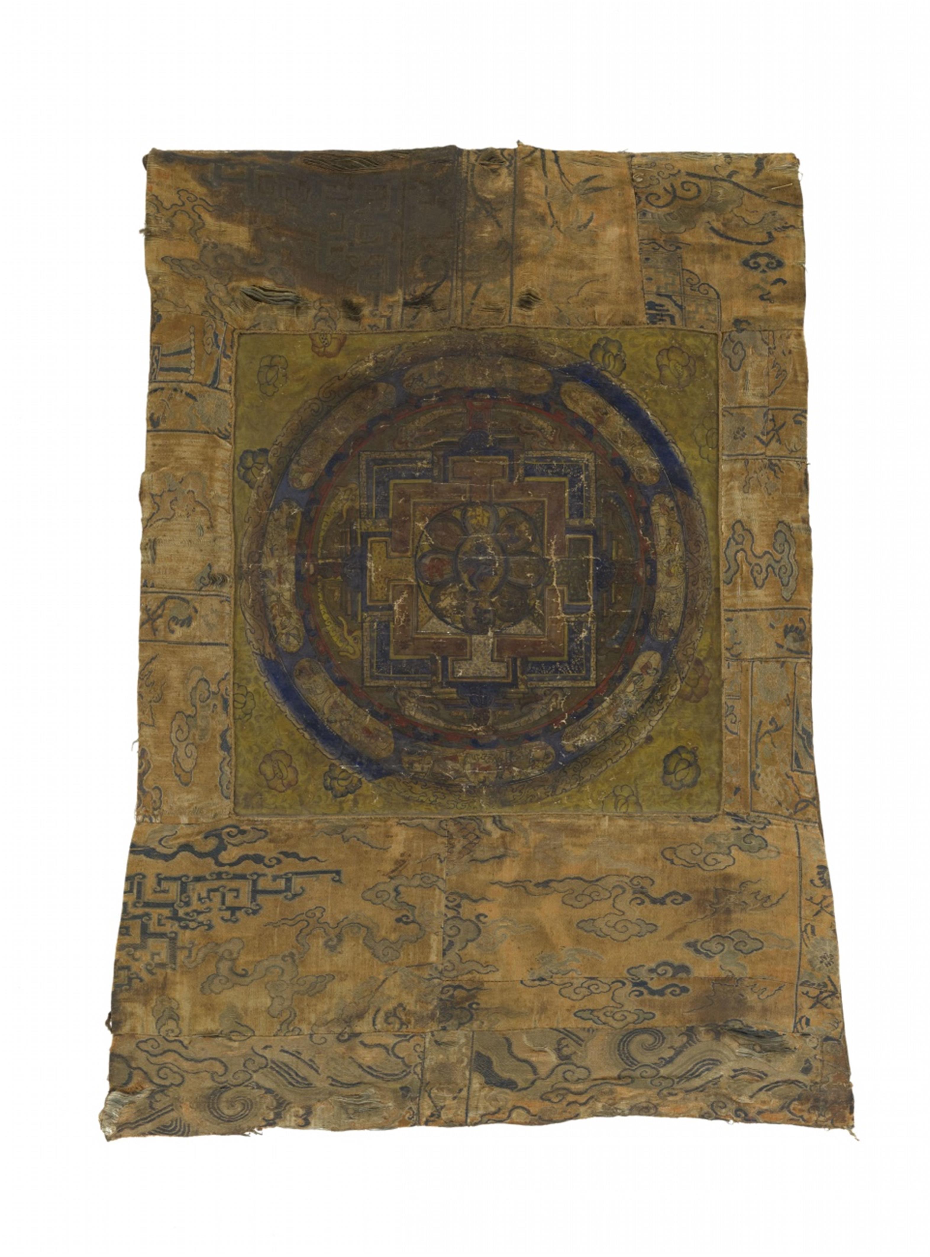Mandala des Hevajra yab-yum. Tibet. 18./19. Jh. - image-1