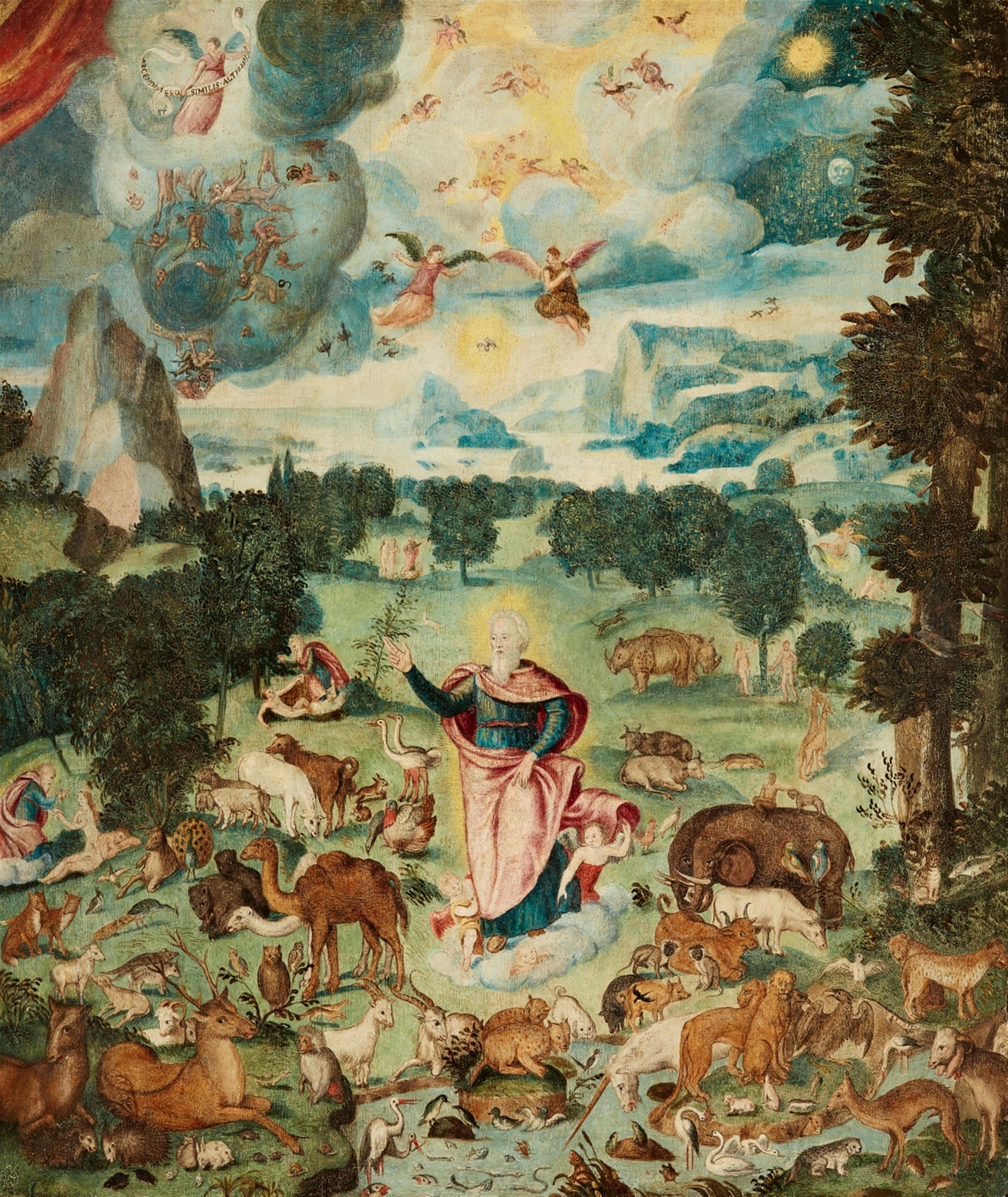 Hans Bocksberger, attributed to - God Creating the Earth - image-1