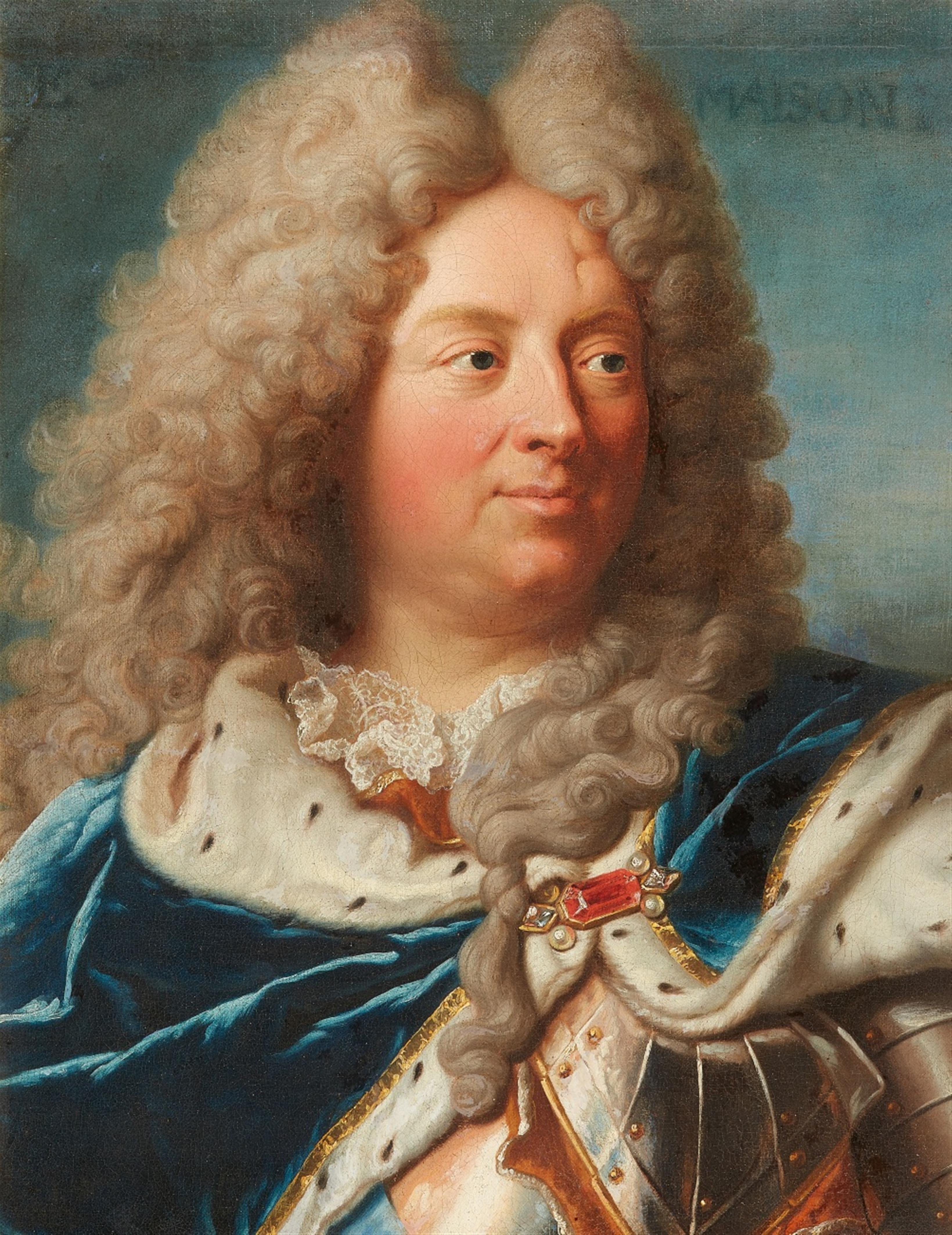Hyacinthe Rigaud, copy after - Portrait of Louis Antoine de Pardaillan de Gondrin, duc d'Antin - image-1