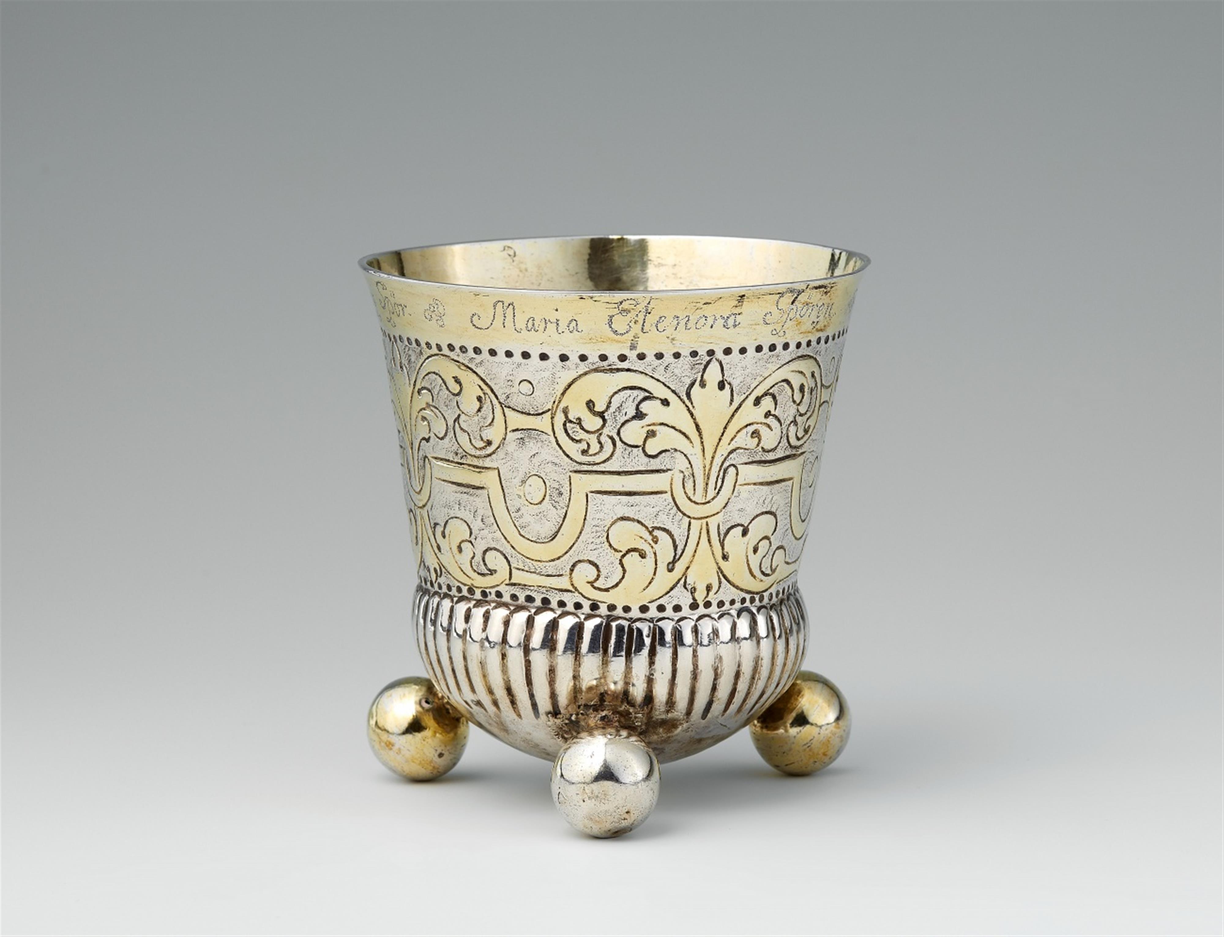 A rare Goslar silver beaker - image-1