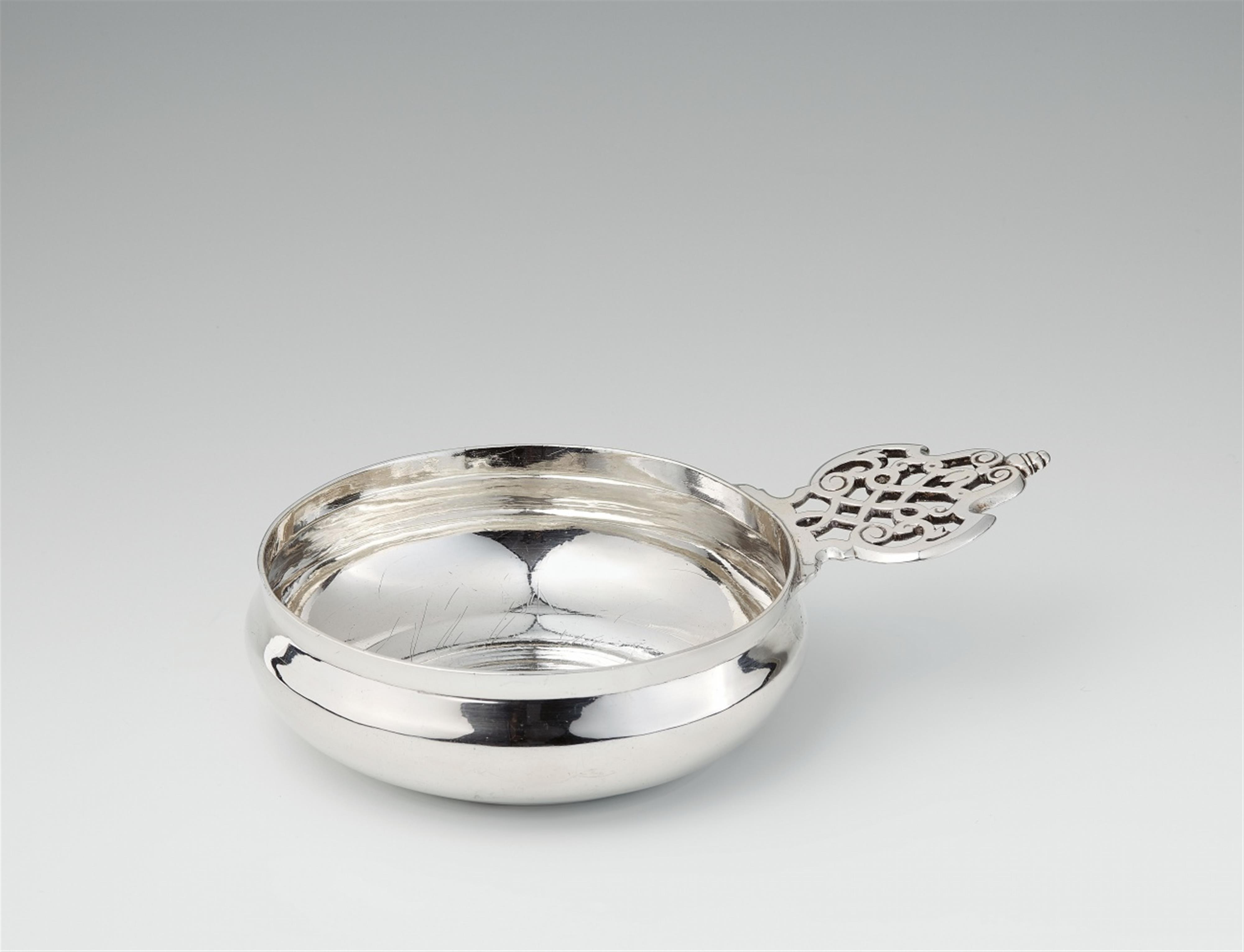 A George III silver bleeding bowl - image-1