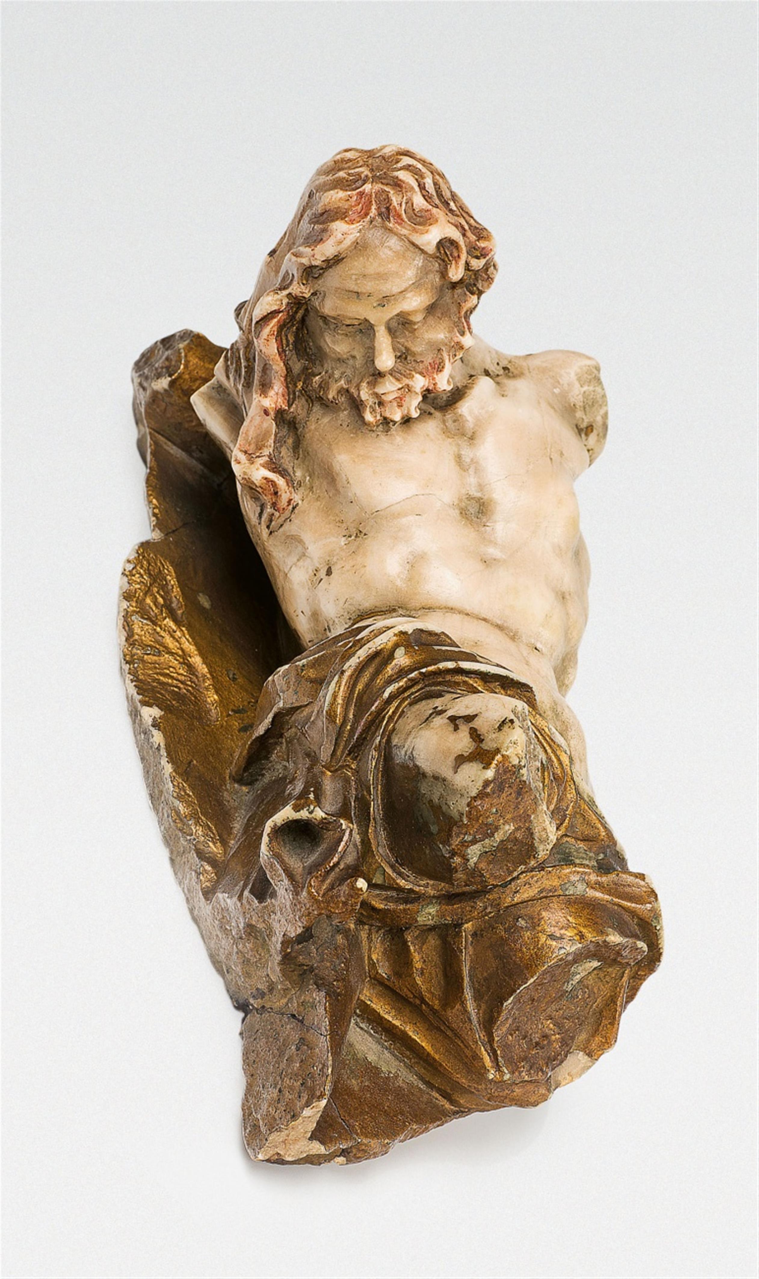 A fragmentary alabaster torso - image-1