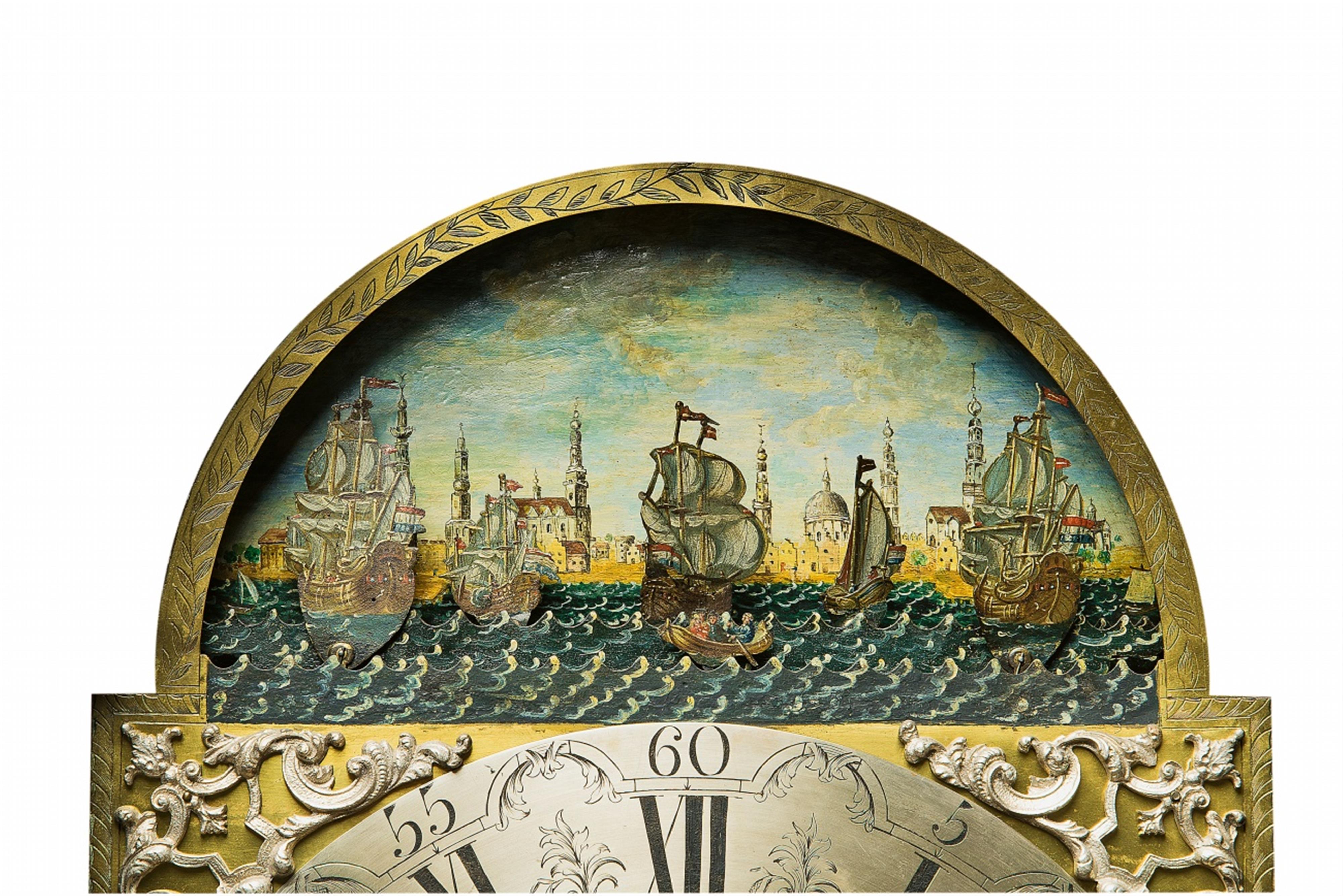 A rare Amsterdam grandfather clock - image-3