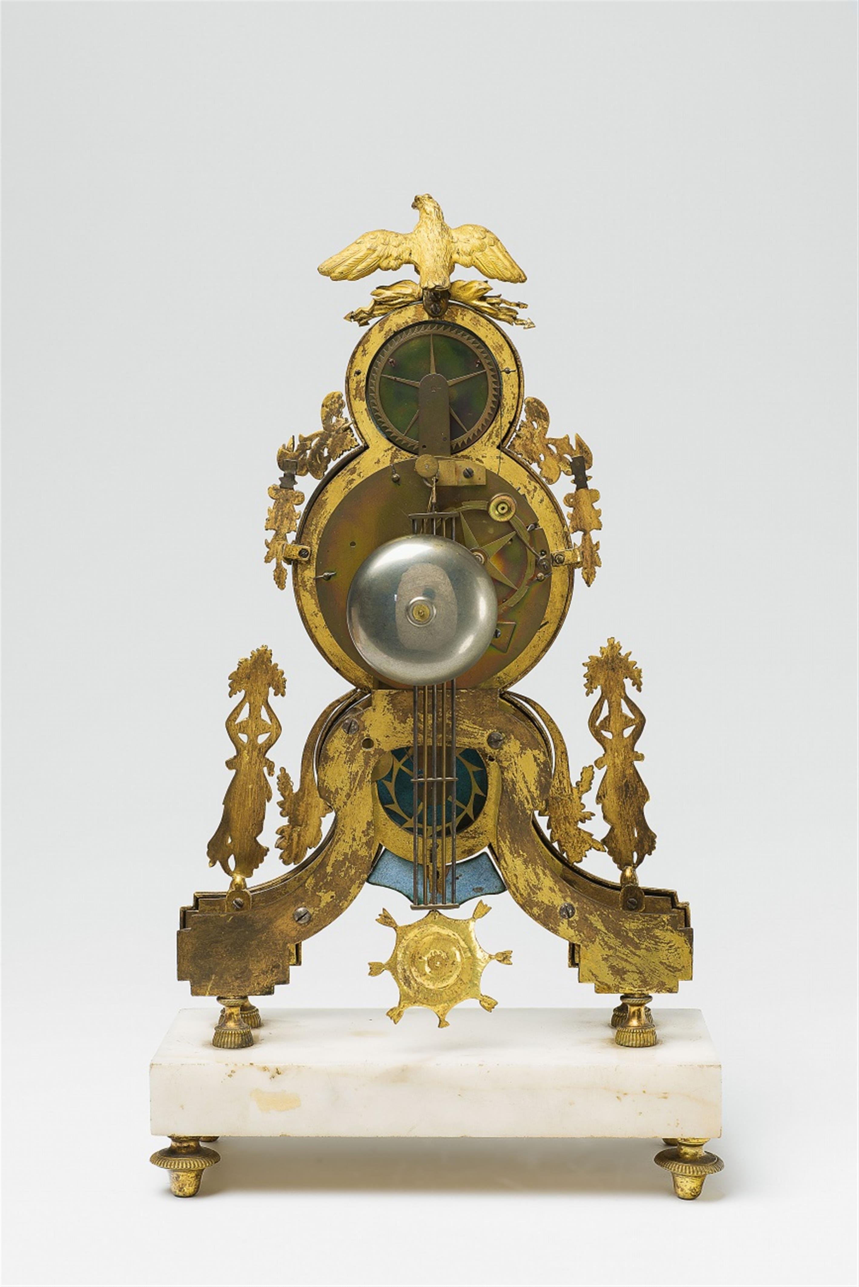 Pendule squelette d´époque Louis XVI - image-3