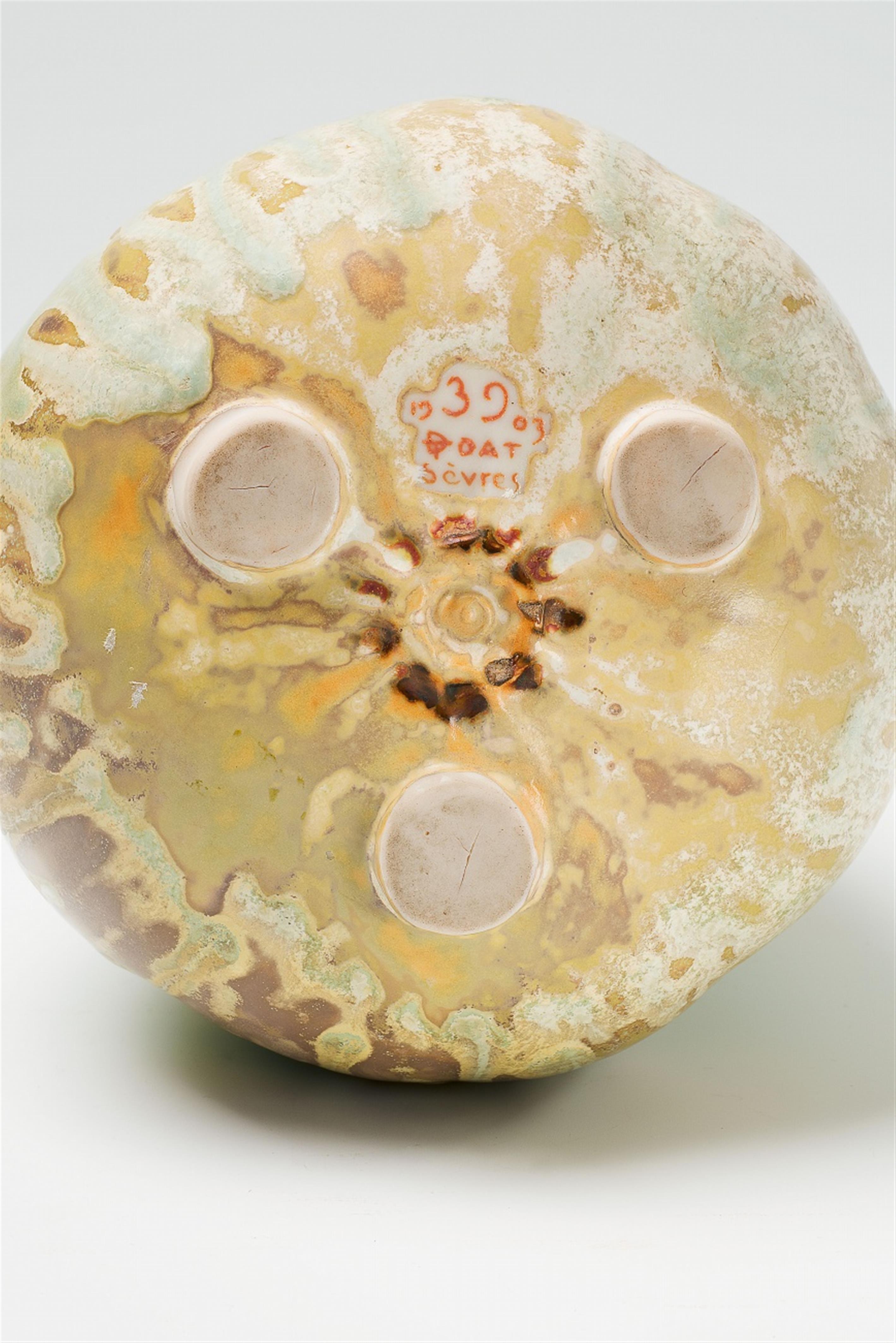 A Sèvres porcelain vase "La musique et la danse" by Taxile Doat - image-2
