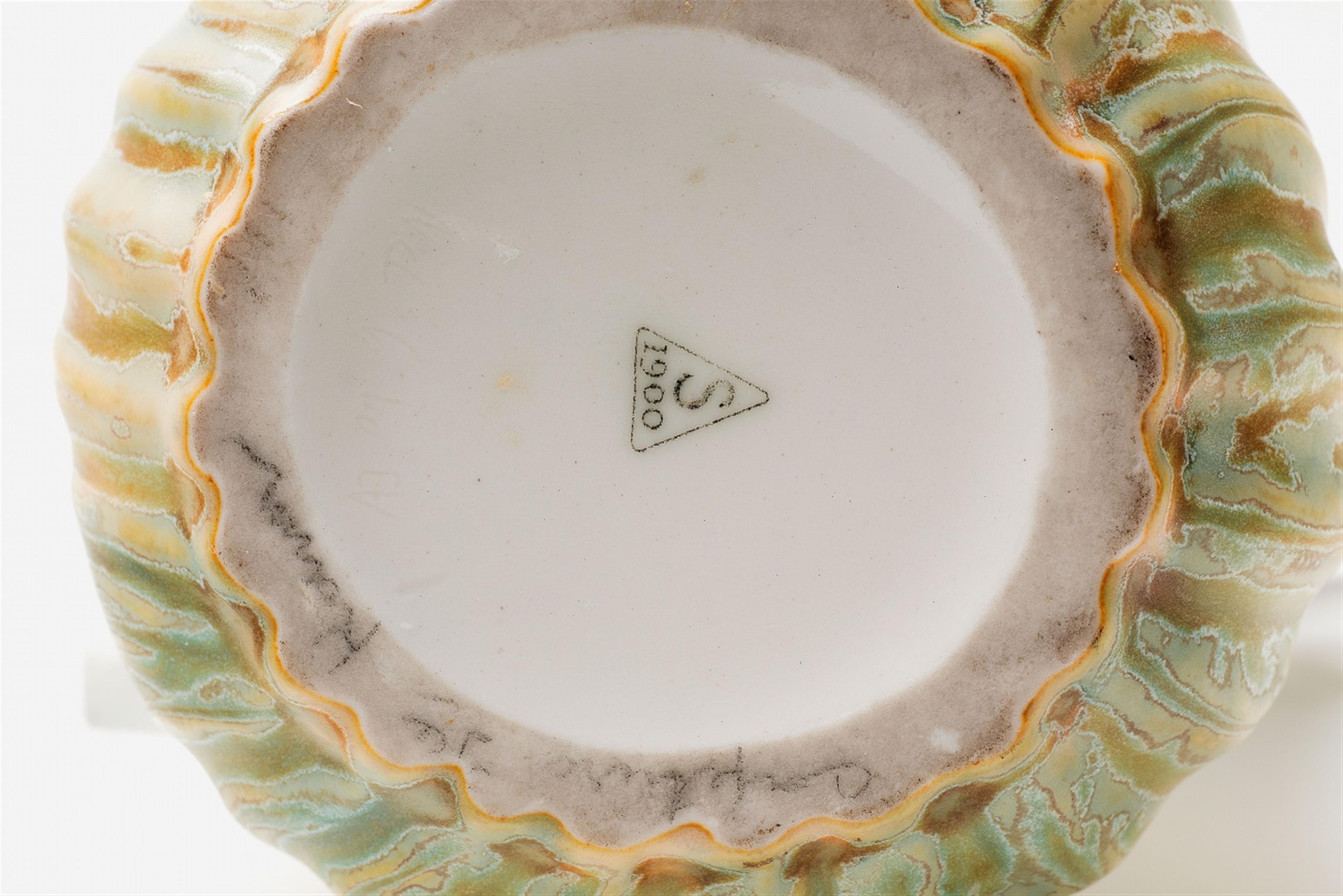 A Sèvres porcelain jug formed as a fennel bulb - image-2
