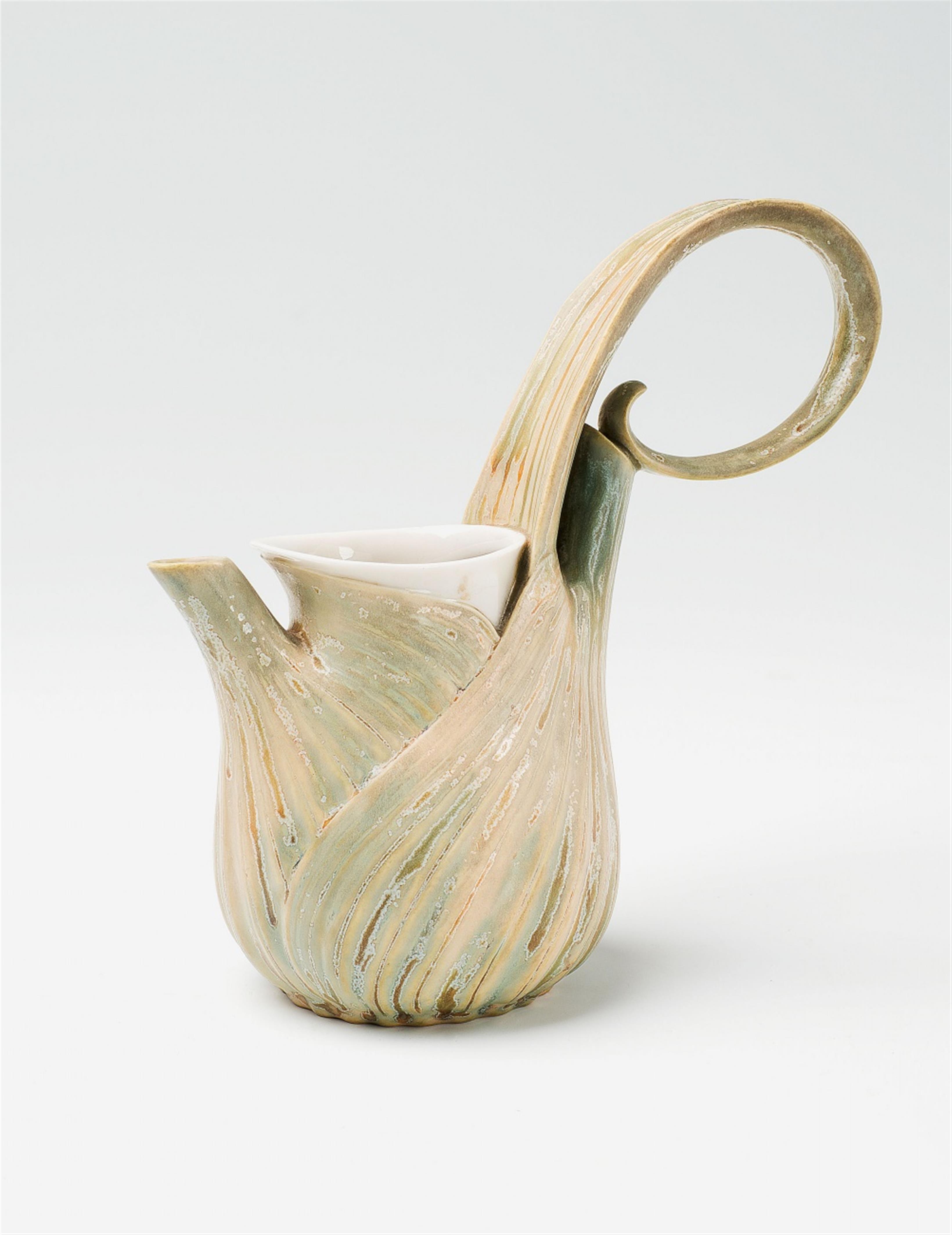 A Sèvres porcelain jug formed as a fennel bulb - image-1