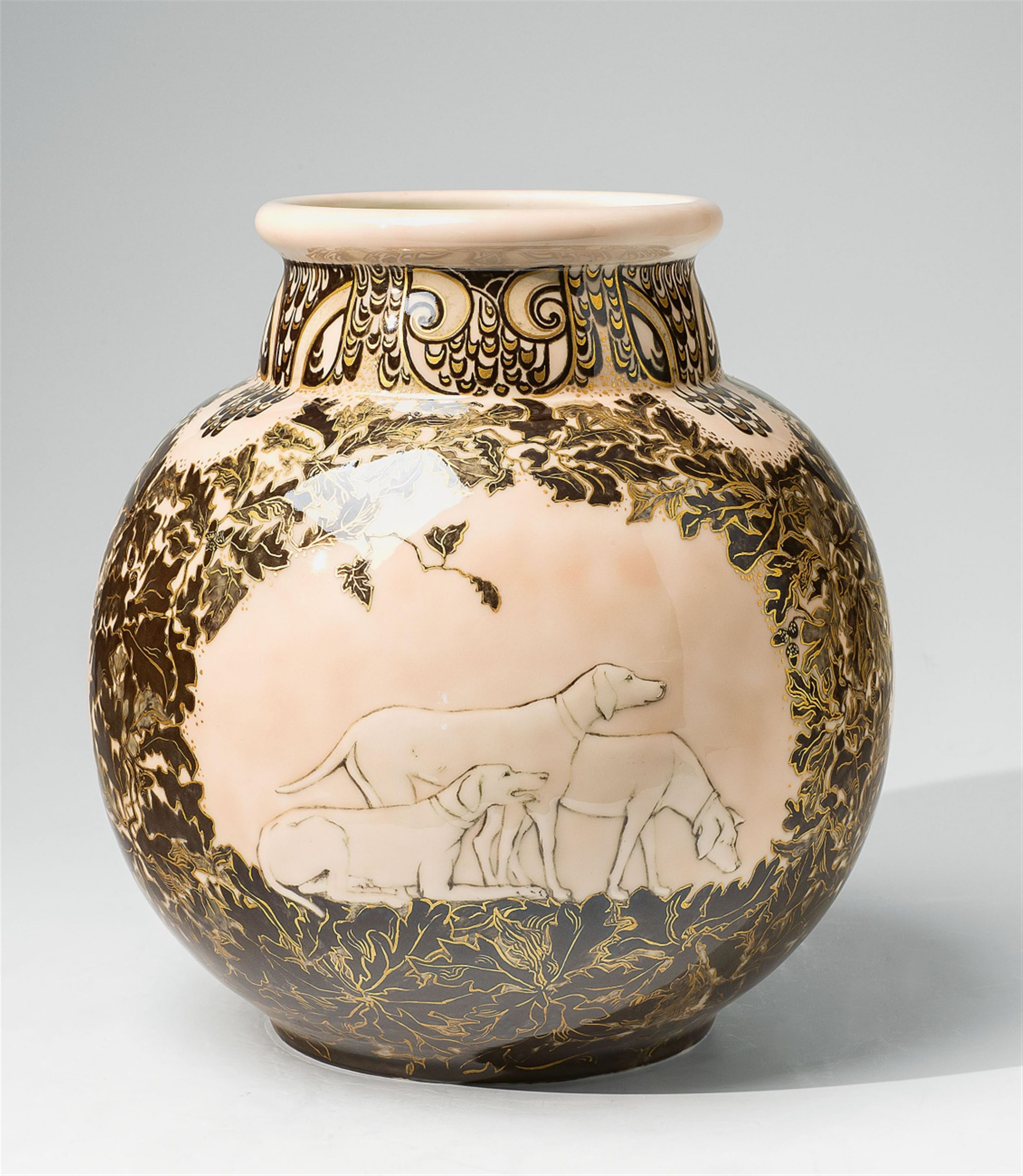Vase Chasse aux Cerfs - image-3