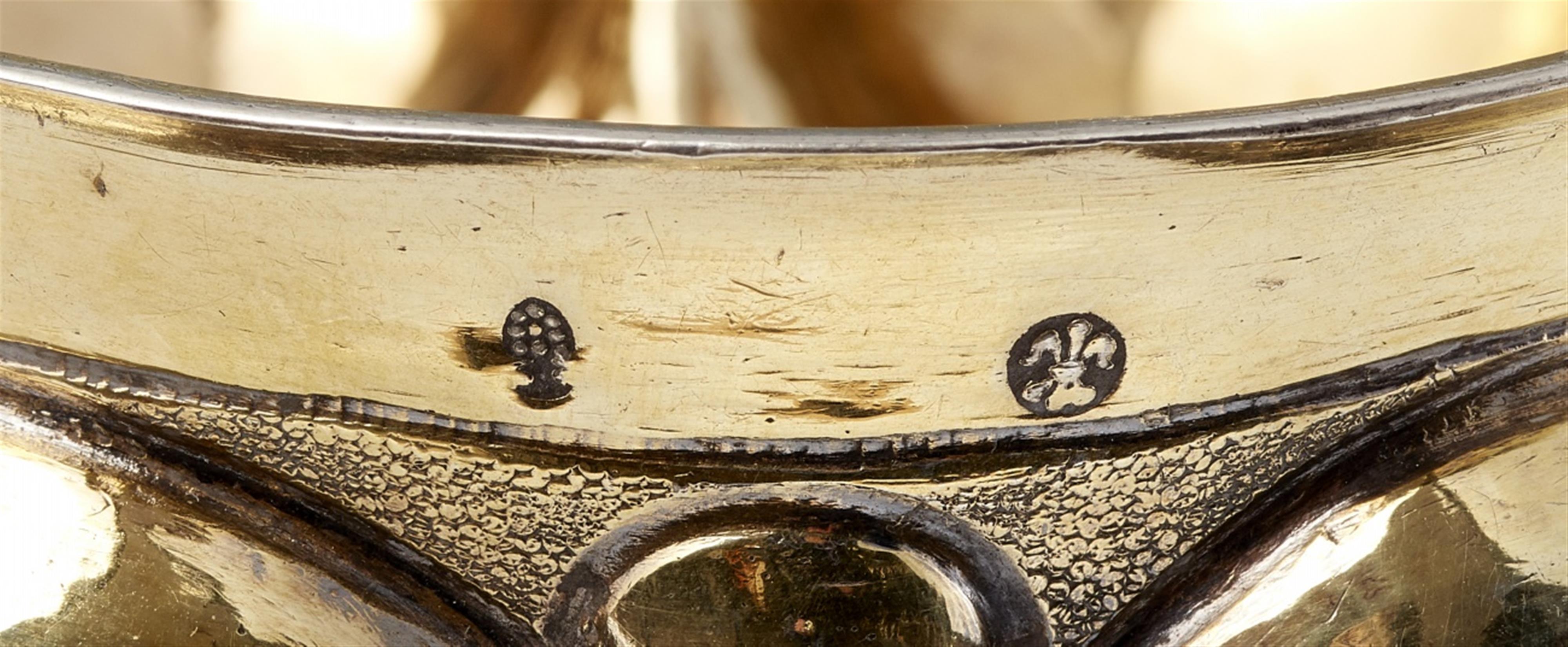 An Augsburg silver gilt columbine cup - image-3