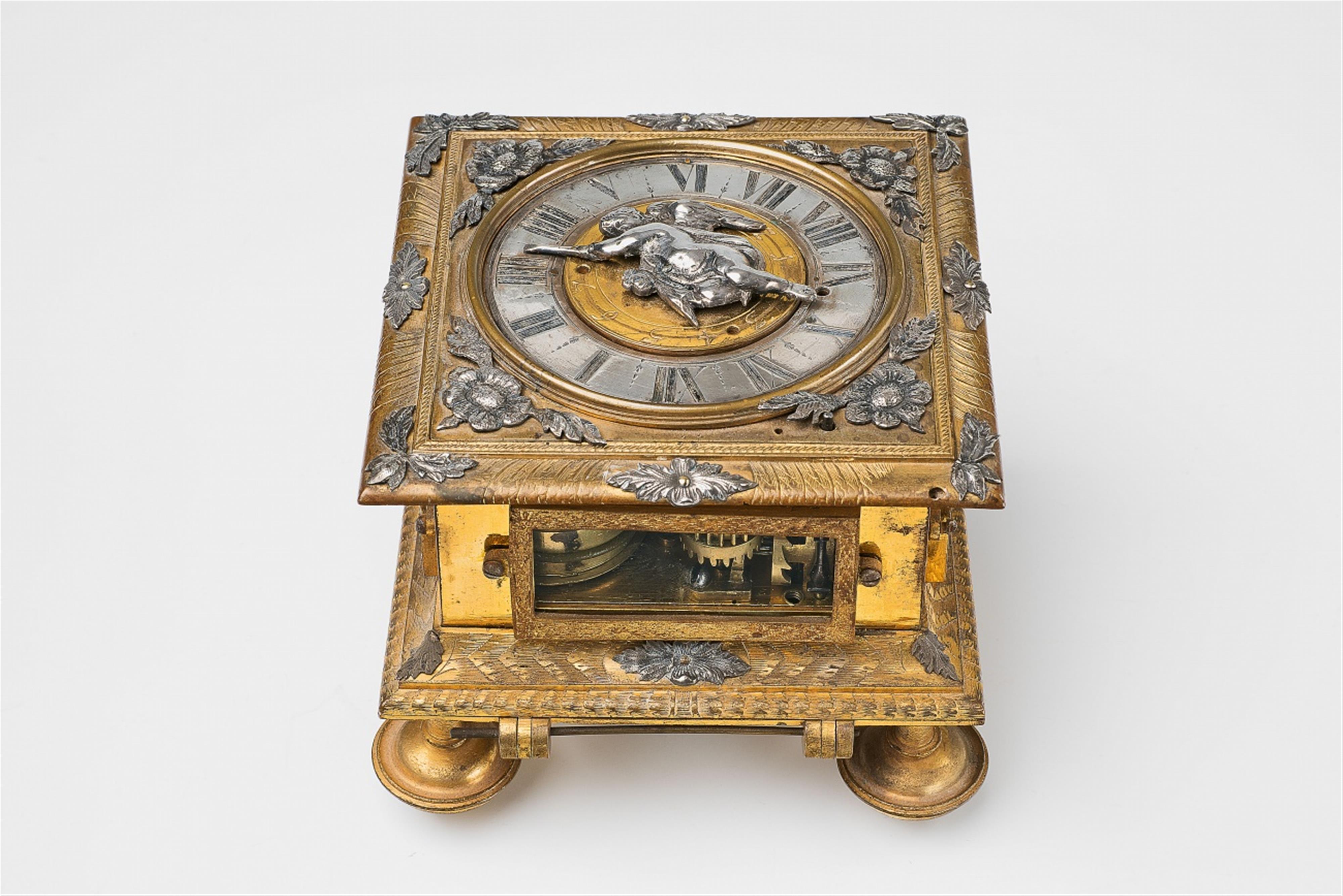 An Augsburg single-hand table clock - image-2