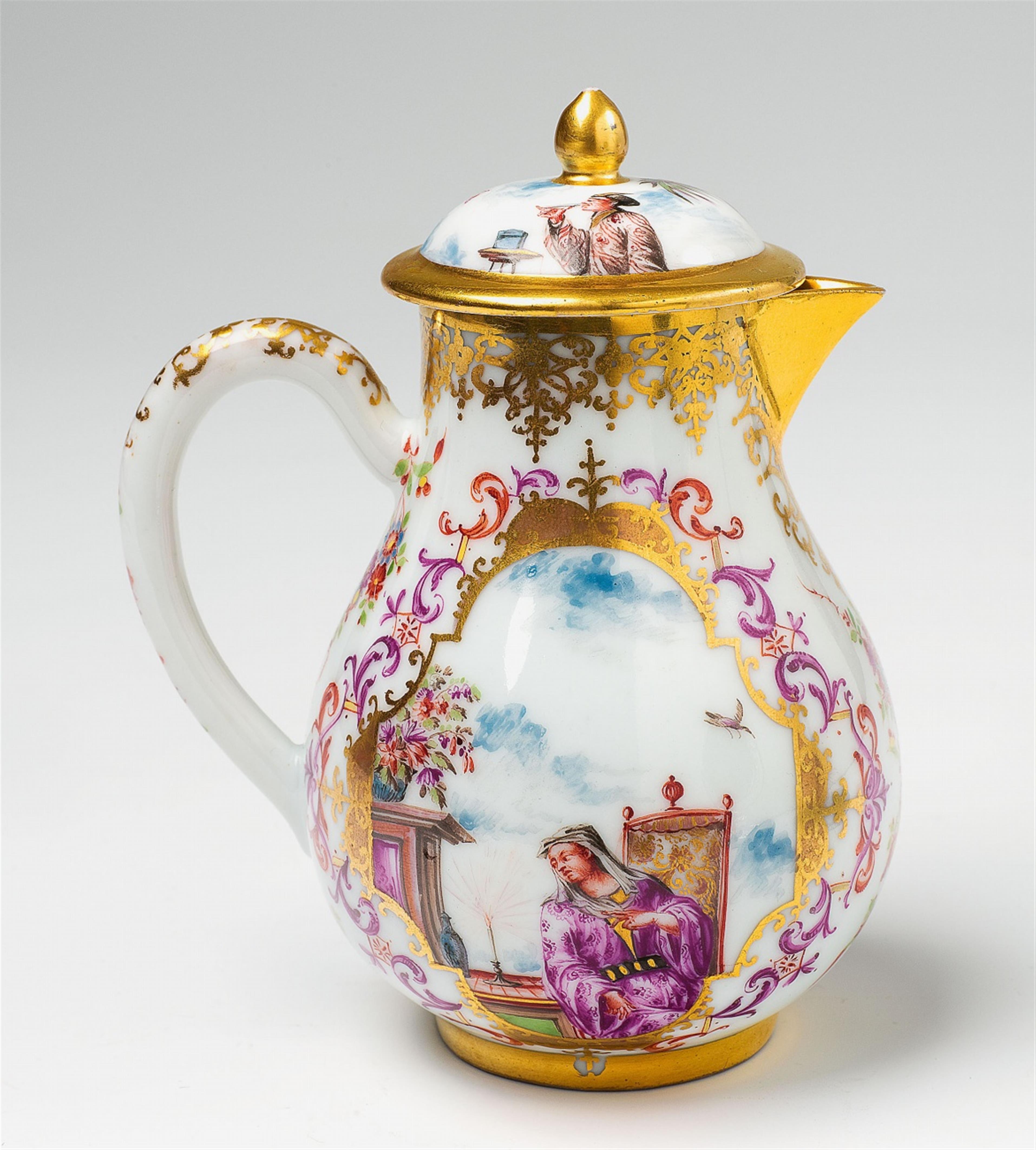 A Meissen porcelain milk jug from the Third Half Figure Service - image-5