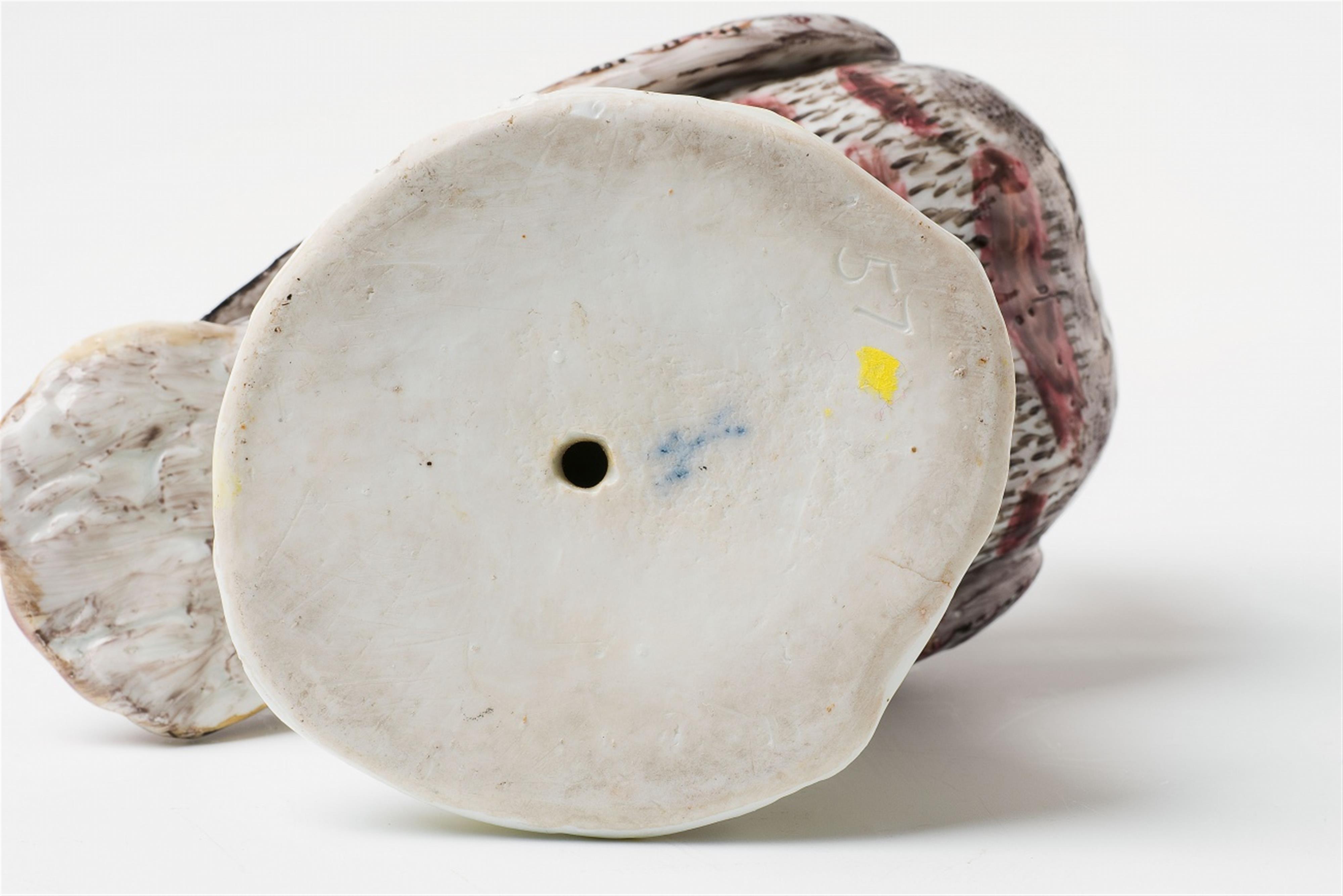 A Meissen porcelain model of a grey partridge - image-3