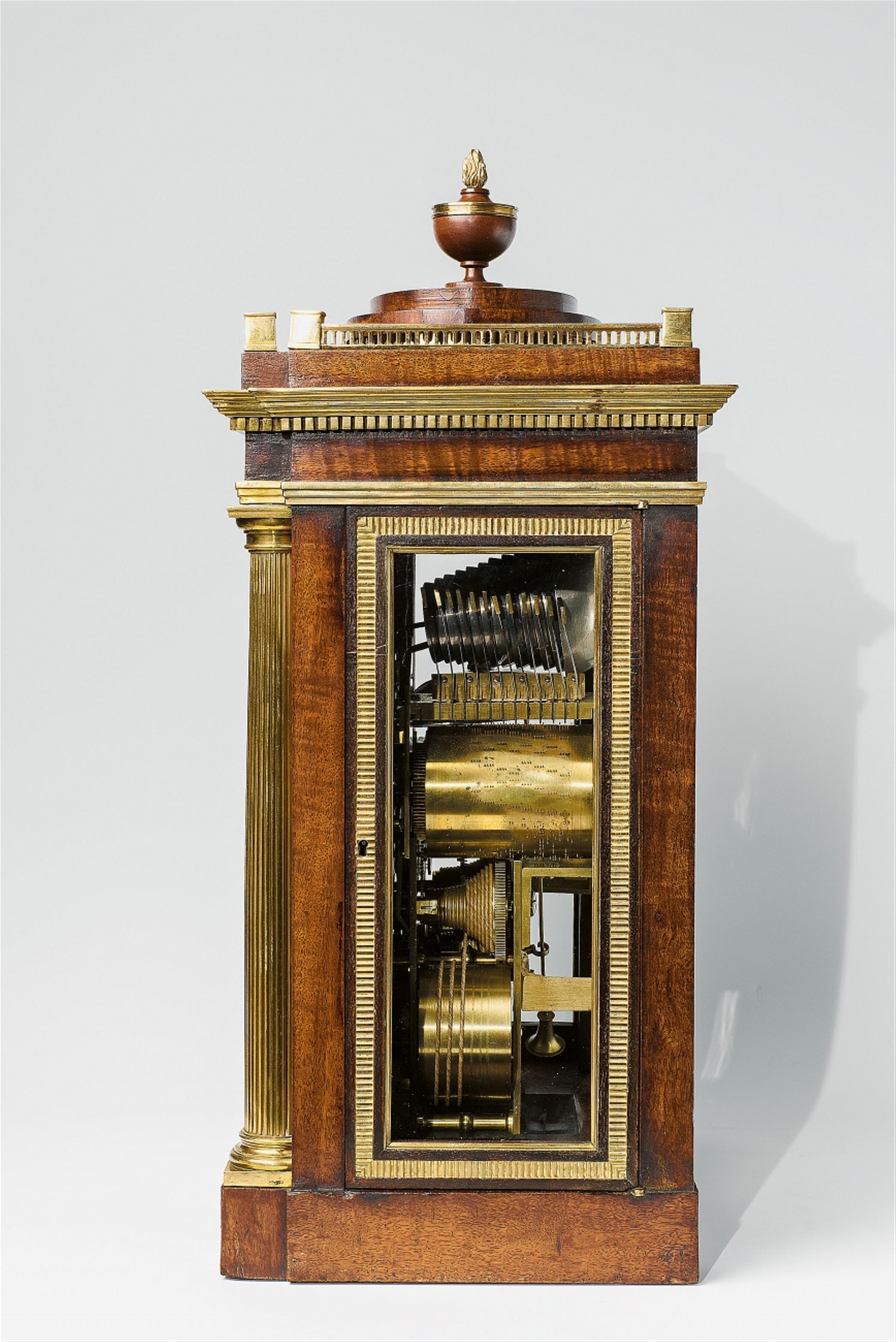 A Neoclassical pendulum bracket clock - image-2