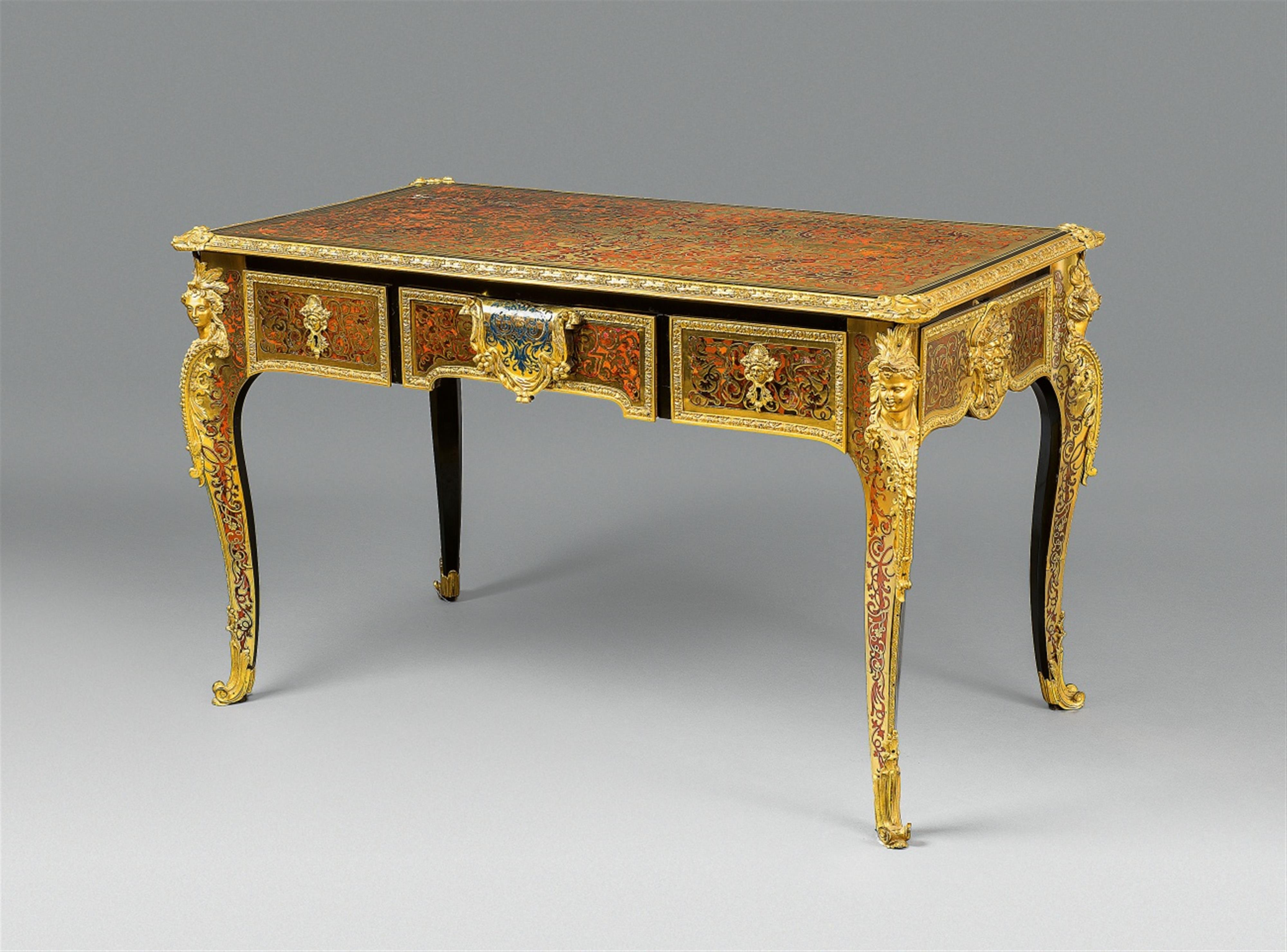 Bureau plat style Louis XIV - image-2