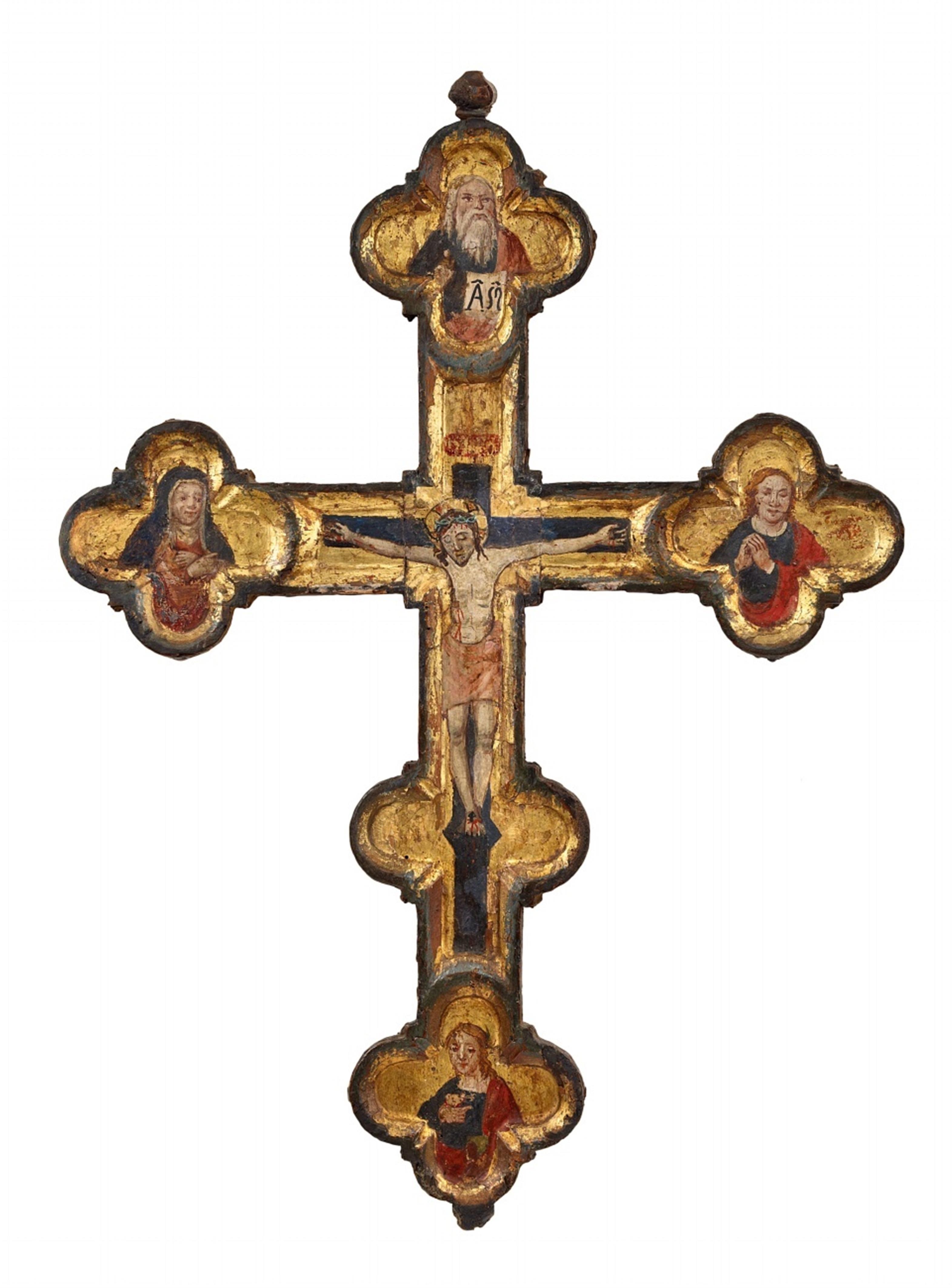 North Italian School 1st half 15th century - The Crucifixion - image-1