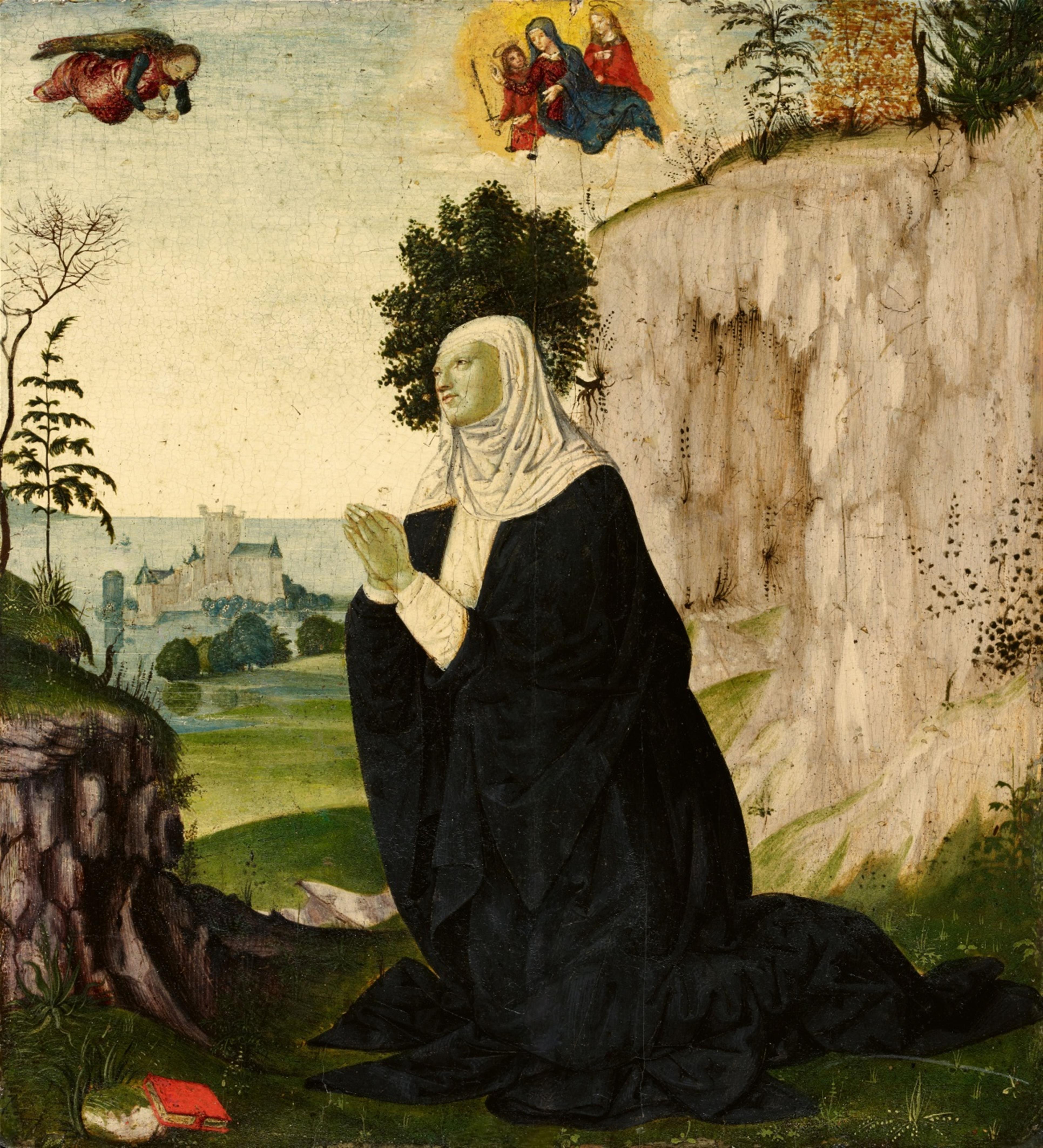 Meister der Griselda-Legende - Heilige Katharina im Gebet - image-1