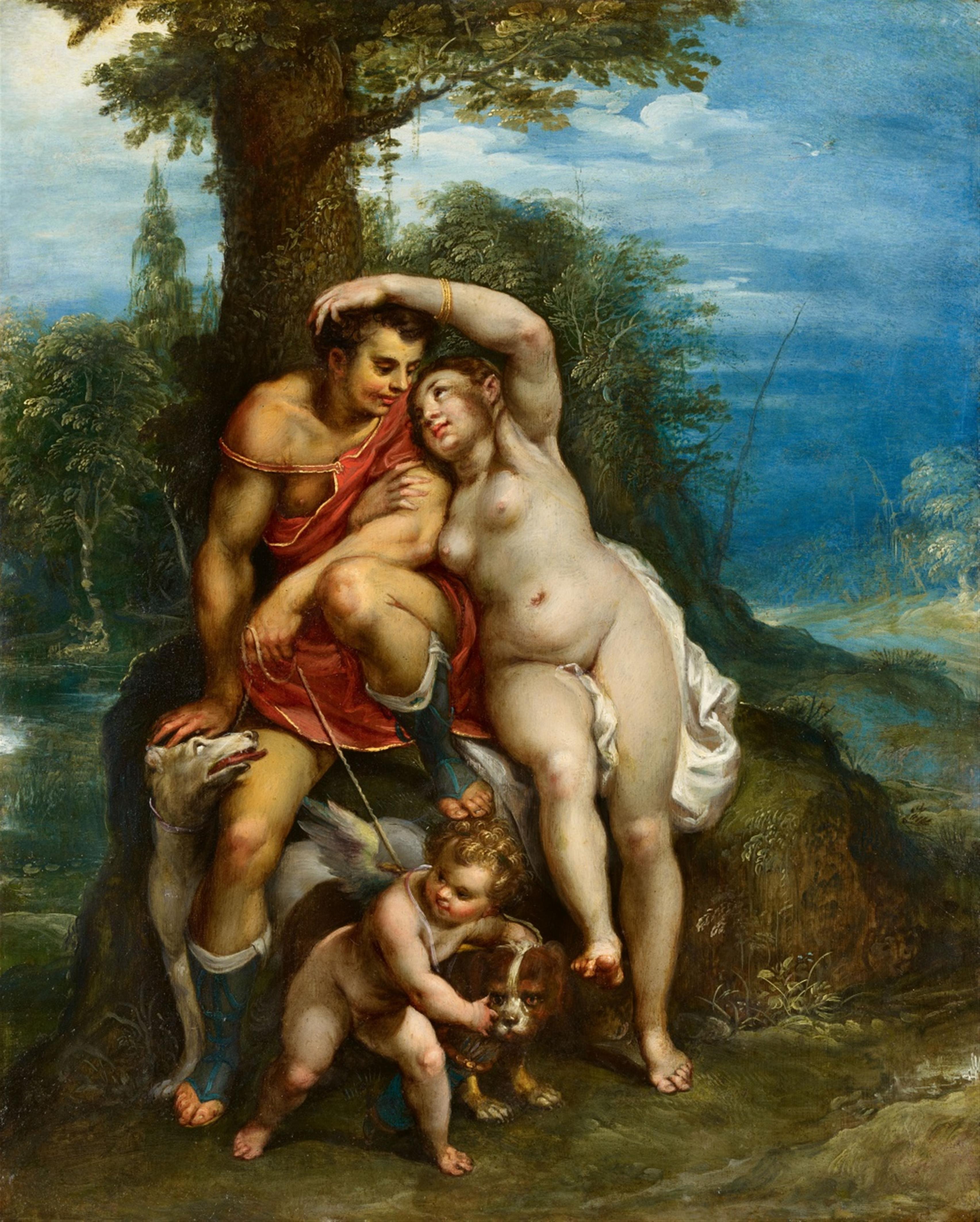 Joachim Wtewael - Venus und Adonis - image-1