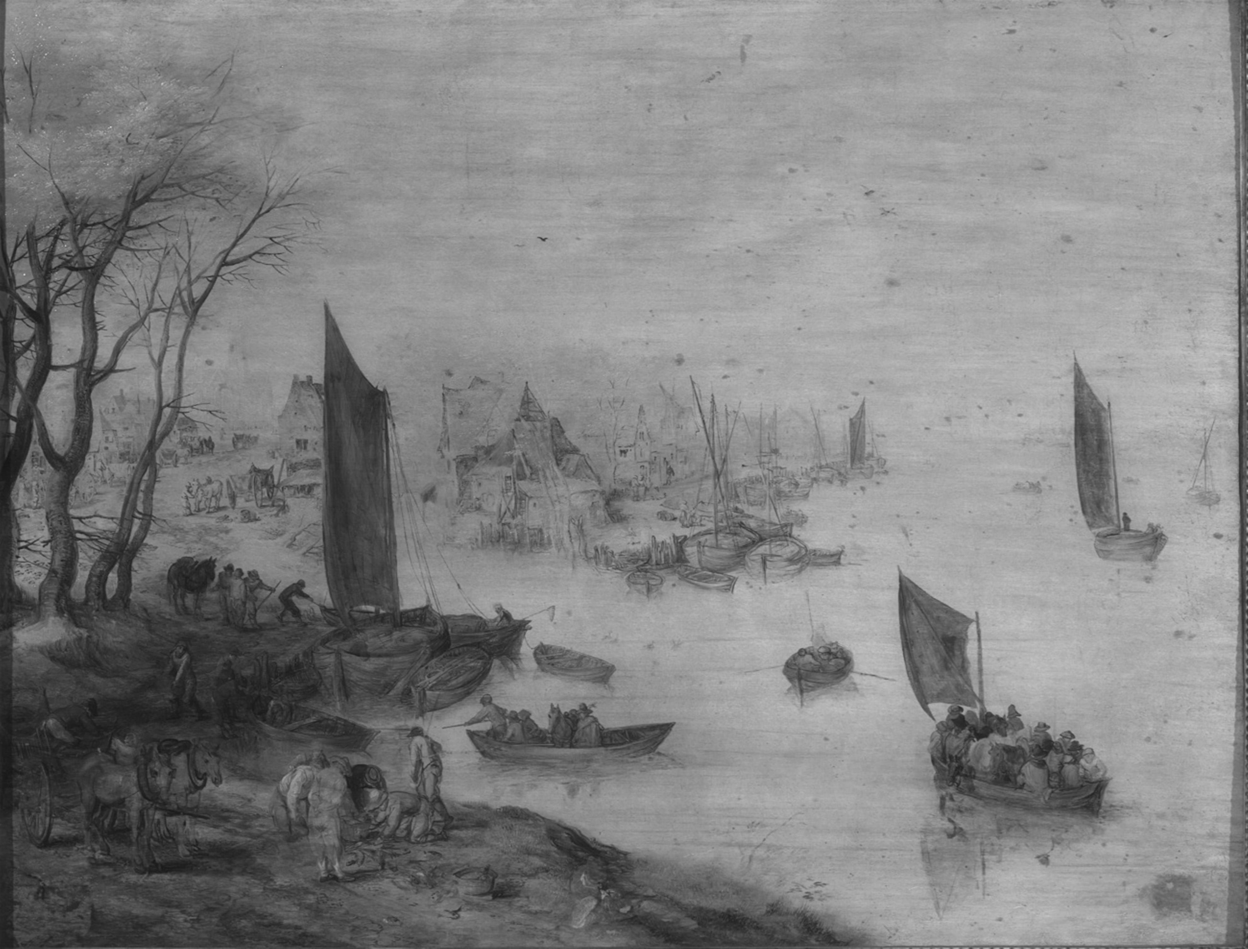 Jan Brueghel d. Ä. - FLUSSLANDSCHAFT - image-2