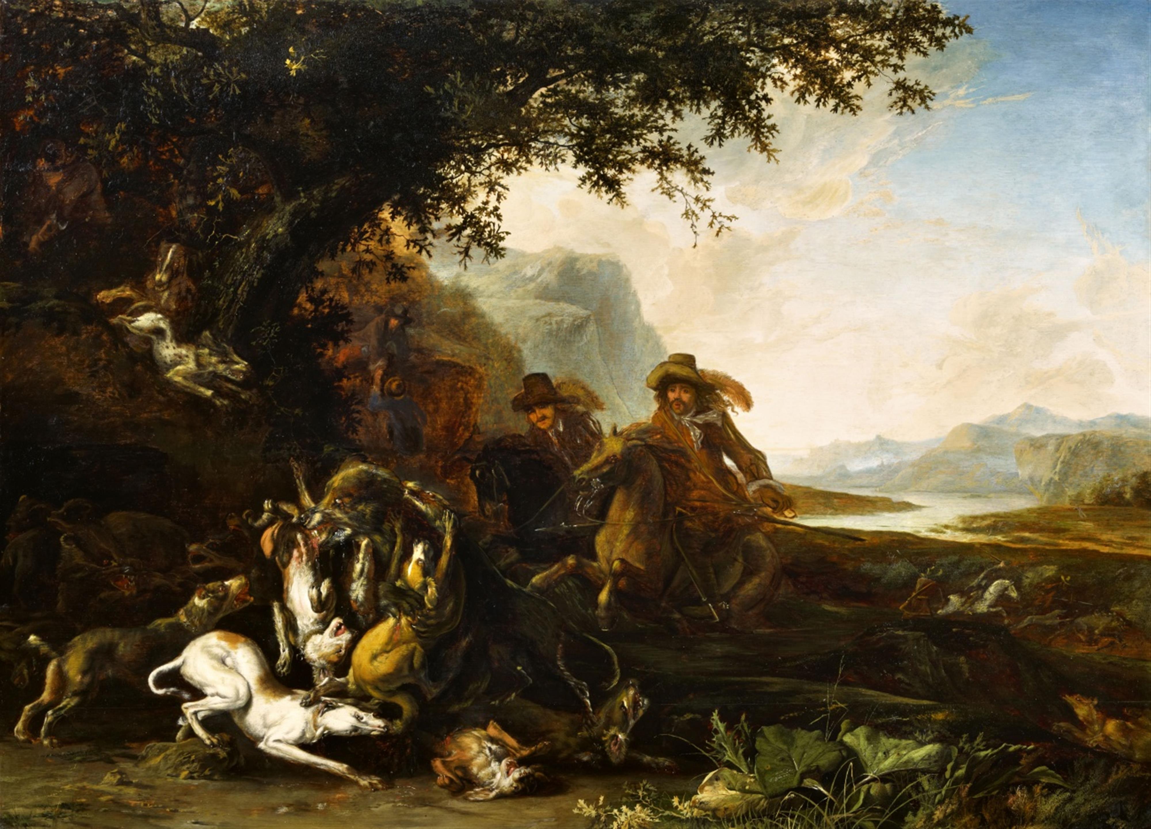 Abraham Hondius - The Bear Hunt - image-1