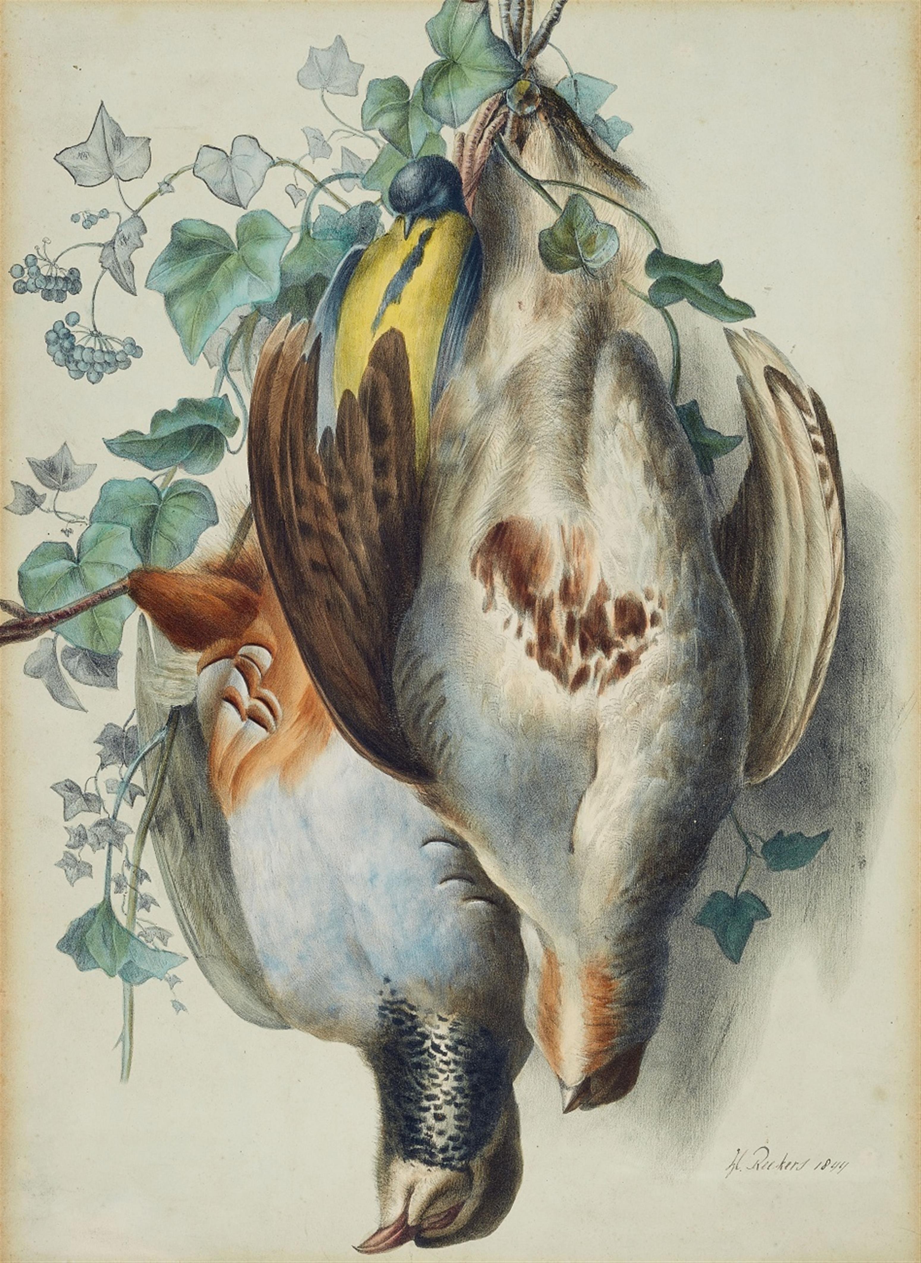 Reekers - Still Life with Partridges and Ivy - image-1