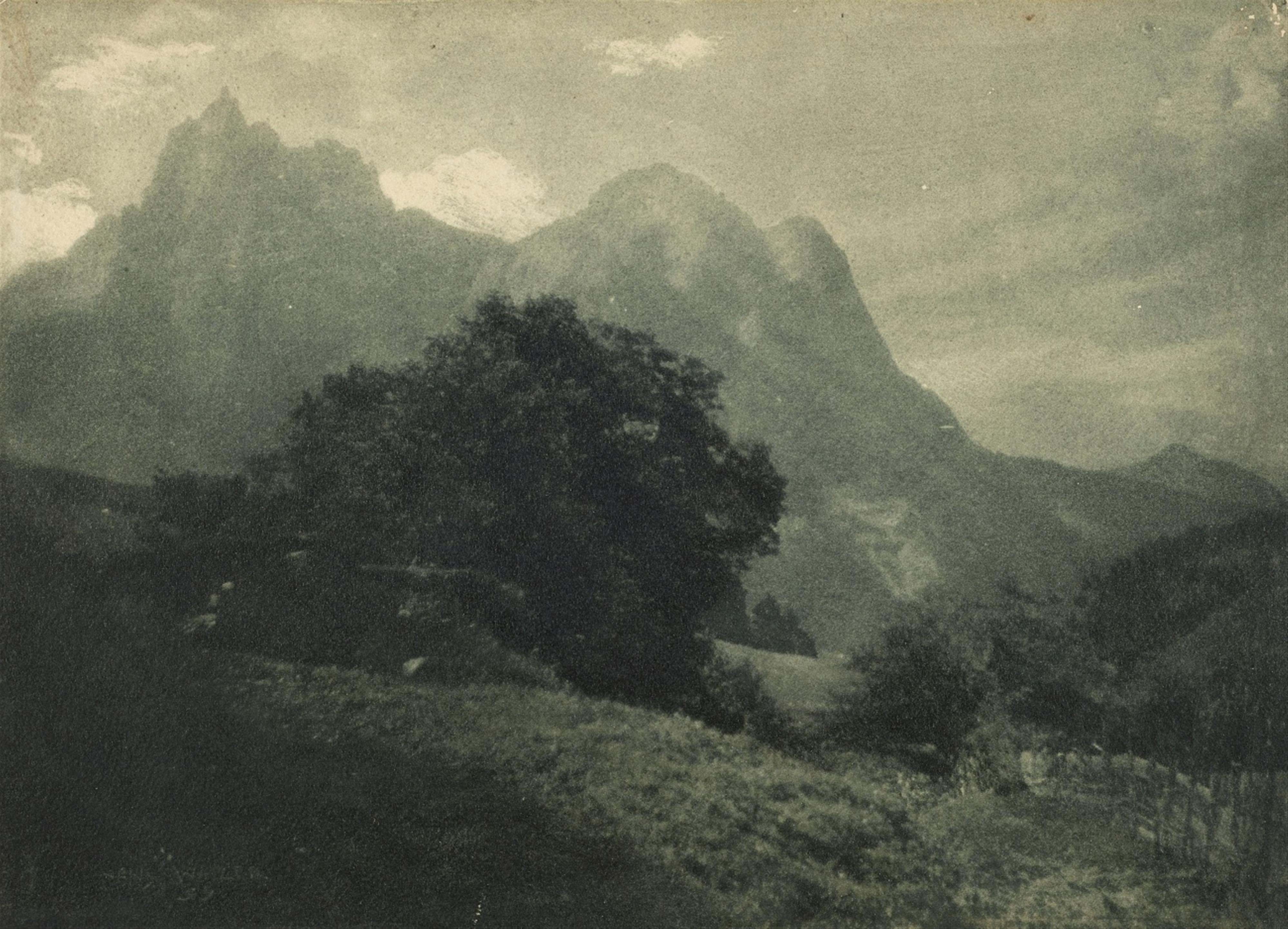 Hans Watzek - Mountain landscape - image-1