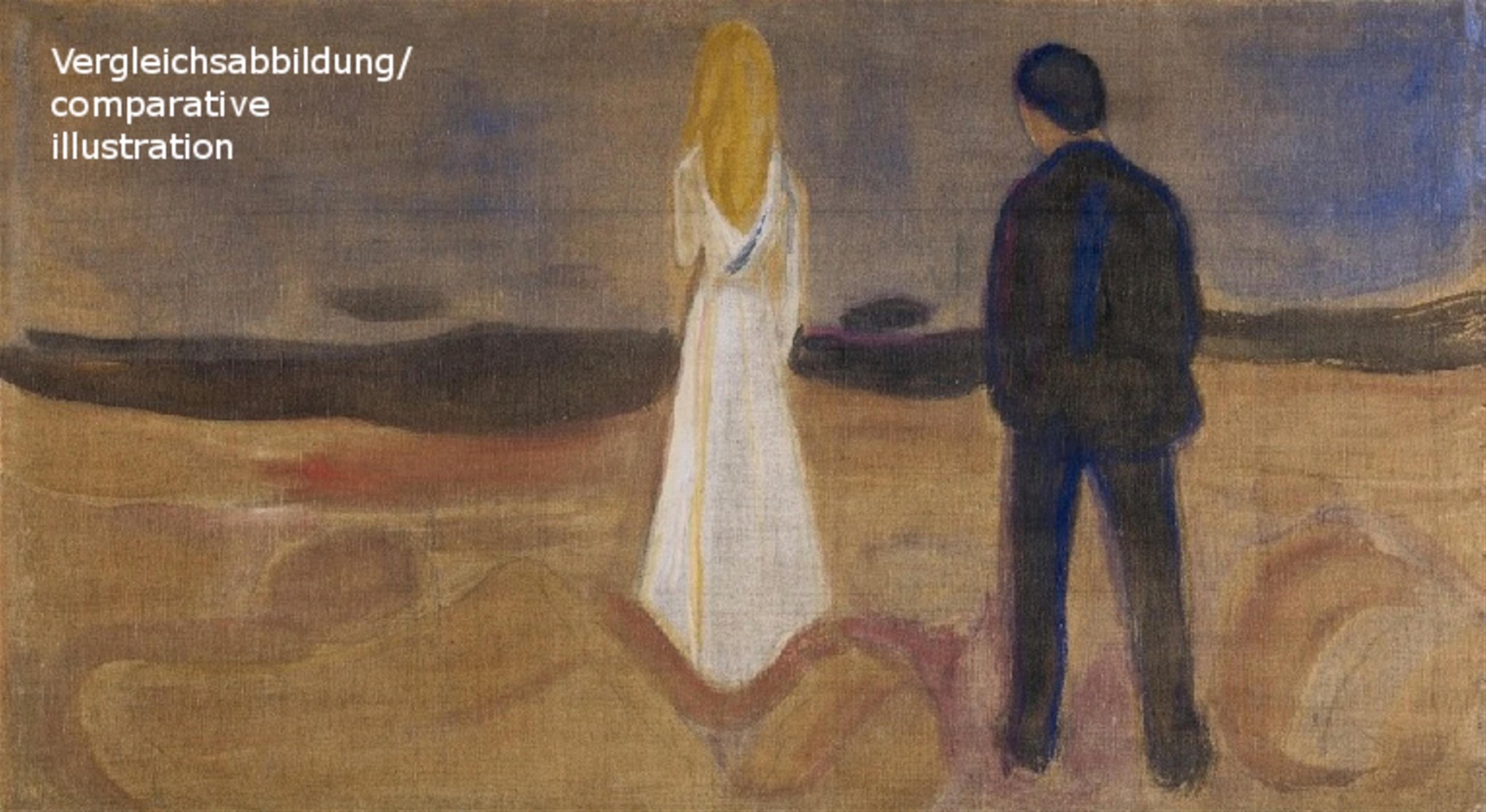 Edvard Munch - Zwei Menschen. Die Einsamen - image-2