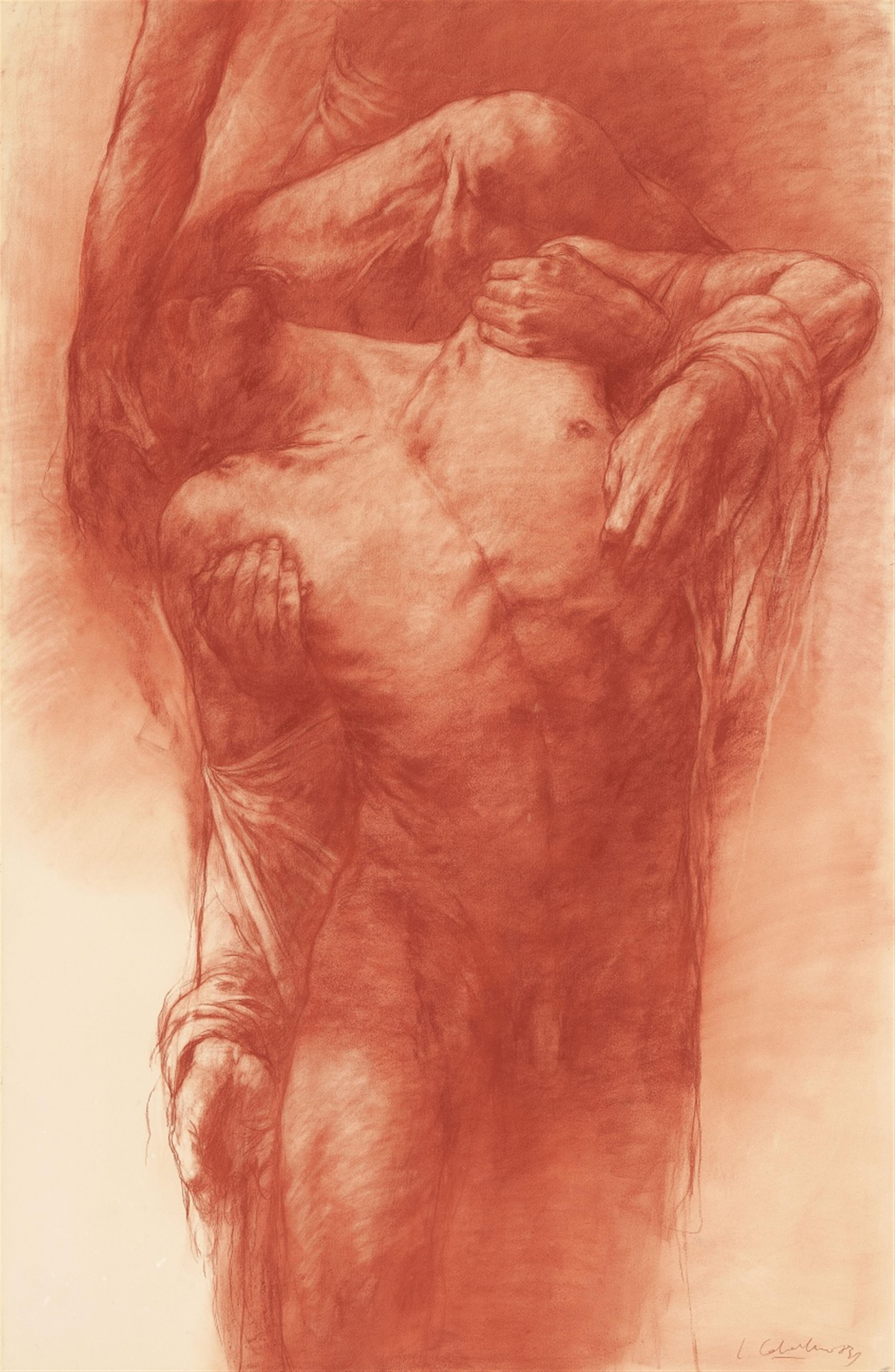 Luis Caballero Holguín - Untitled (Deposition from the cross) - image-1