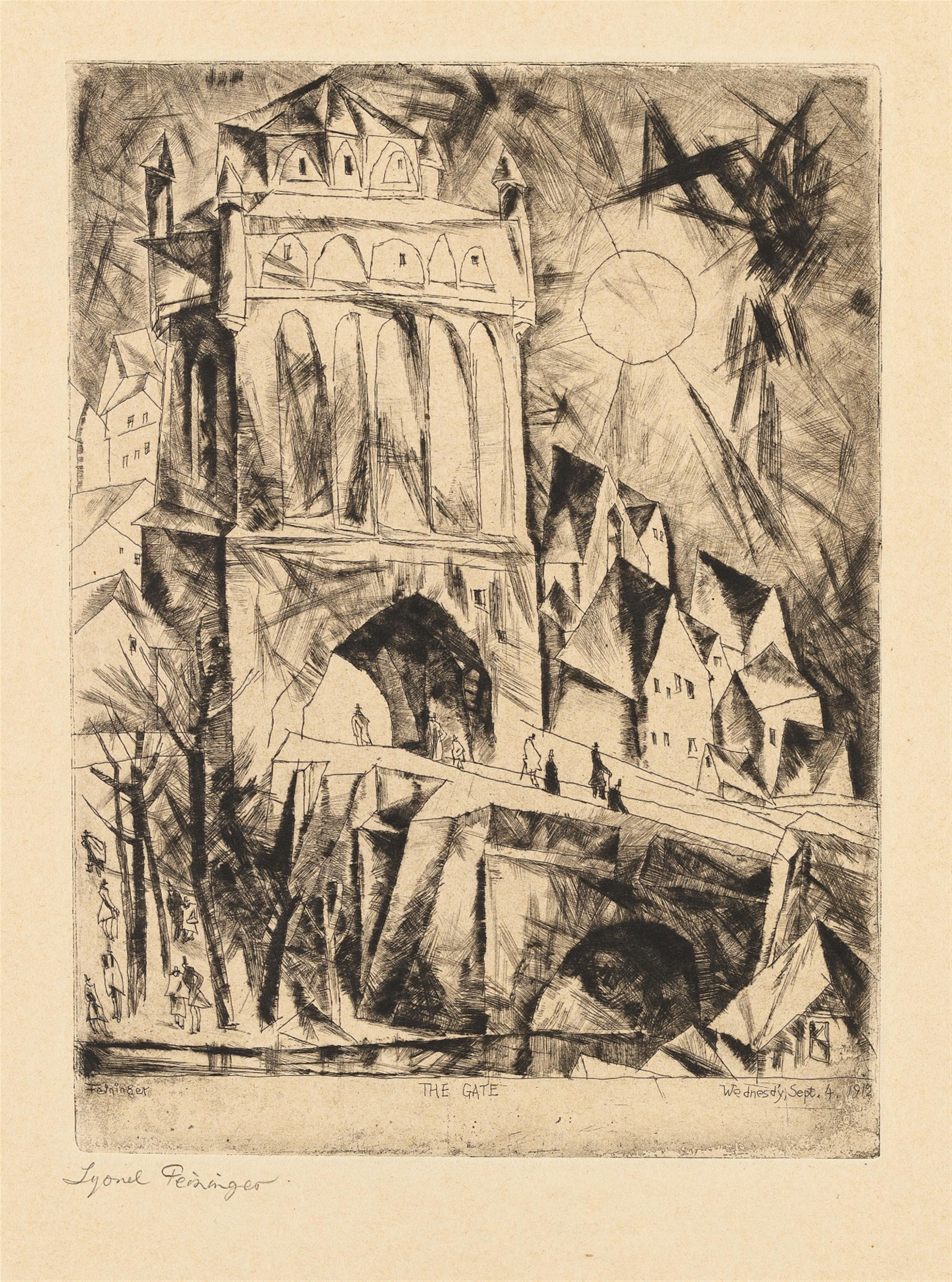 Lyonel Feininger - The Gate (Das Tor) - image-1