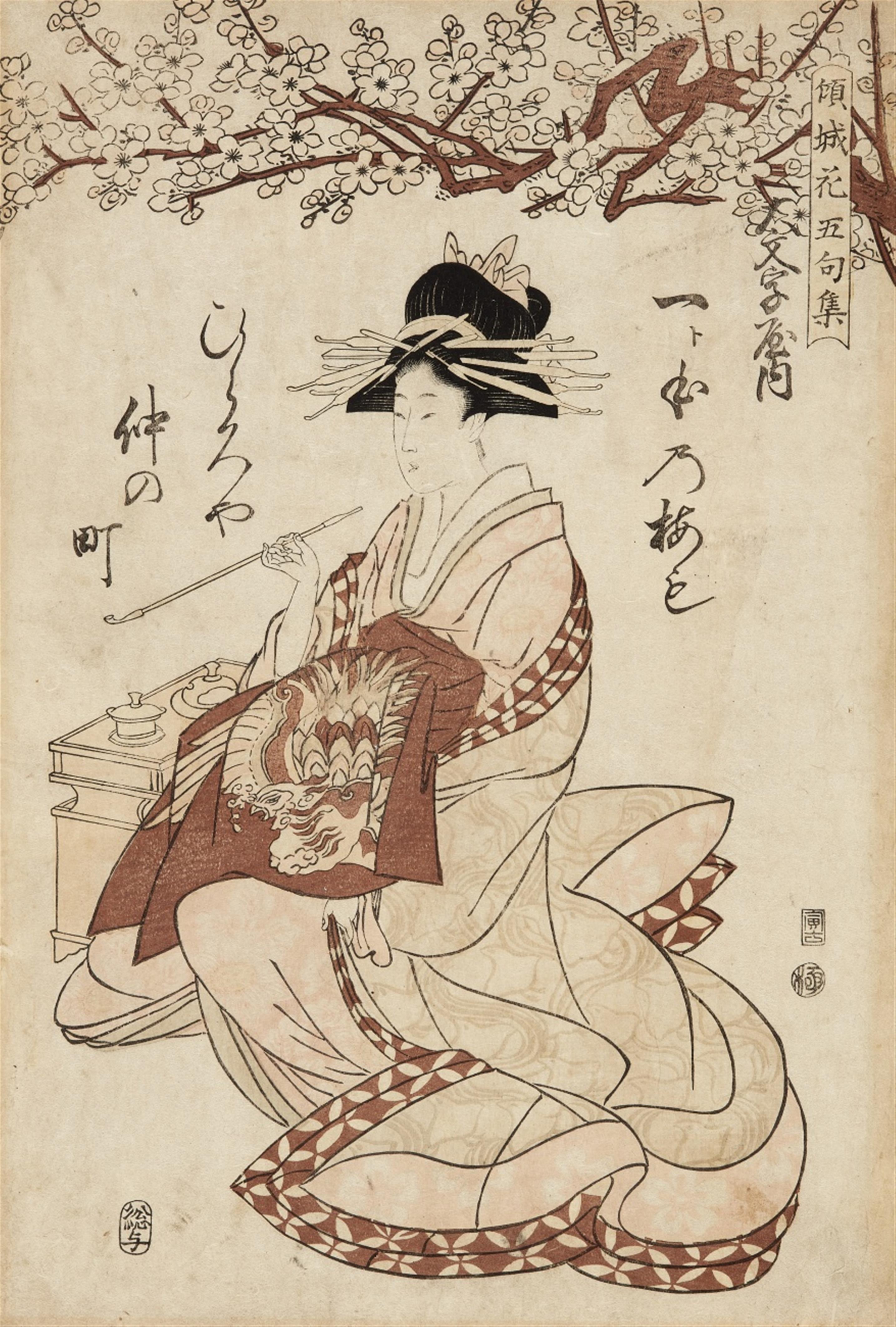 Kitagawa Utamaro (1754-1806), attributed to - image-1