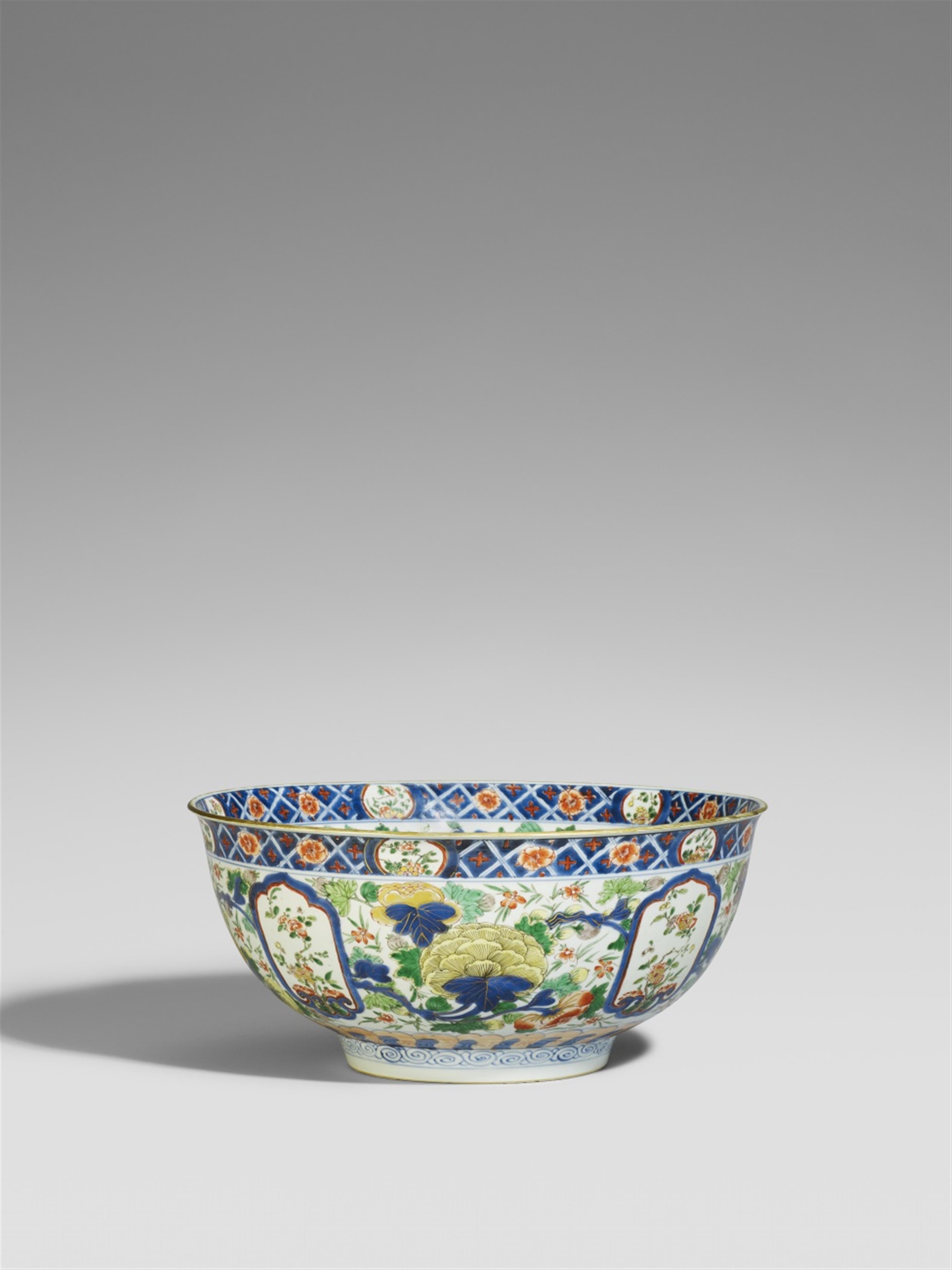 A large Chinese Imari bowl. Kangxi-Periode (1662-1722), late 17th century - image-1
