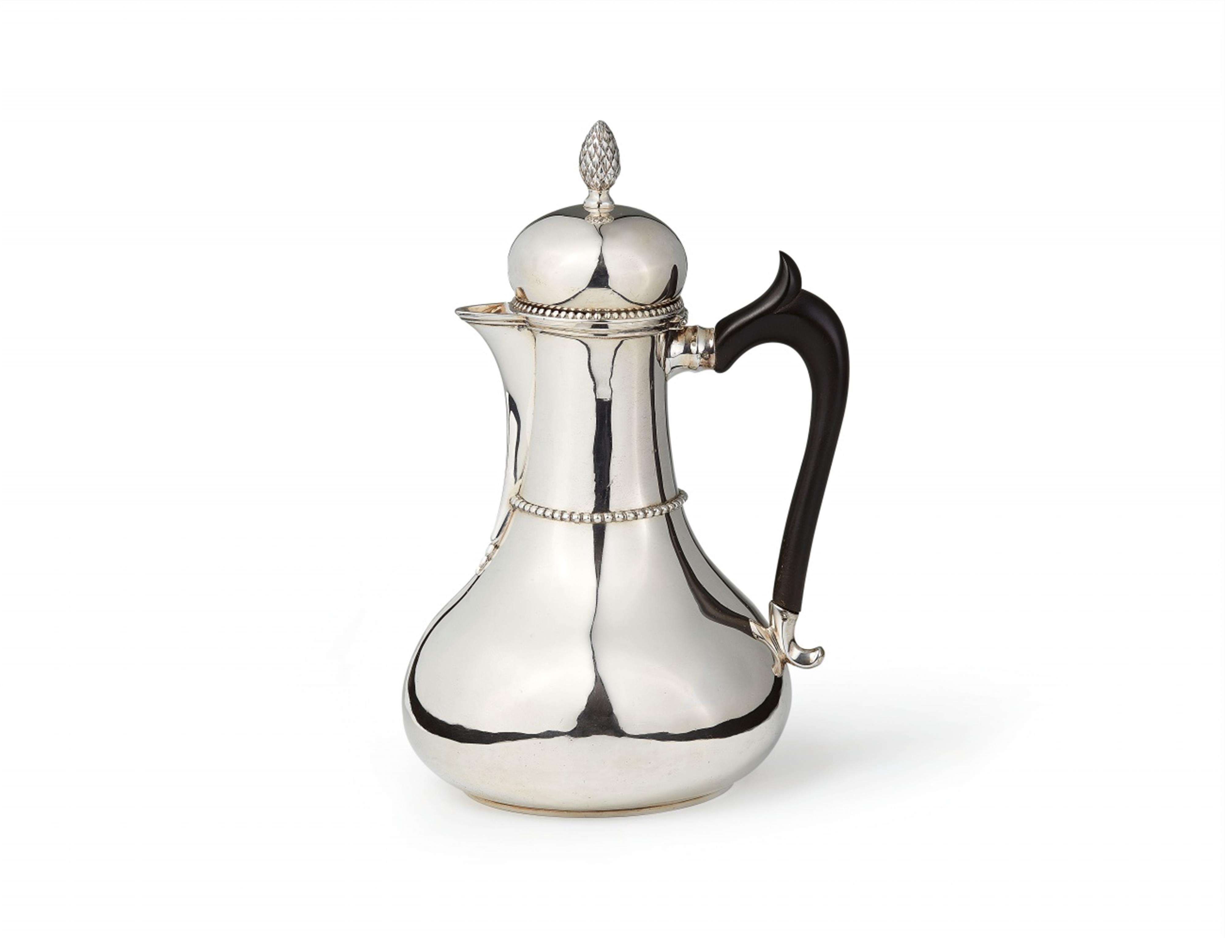 An Amsterdam silver coffee pot - image-1