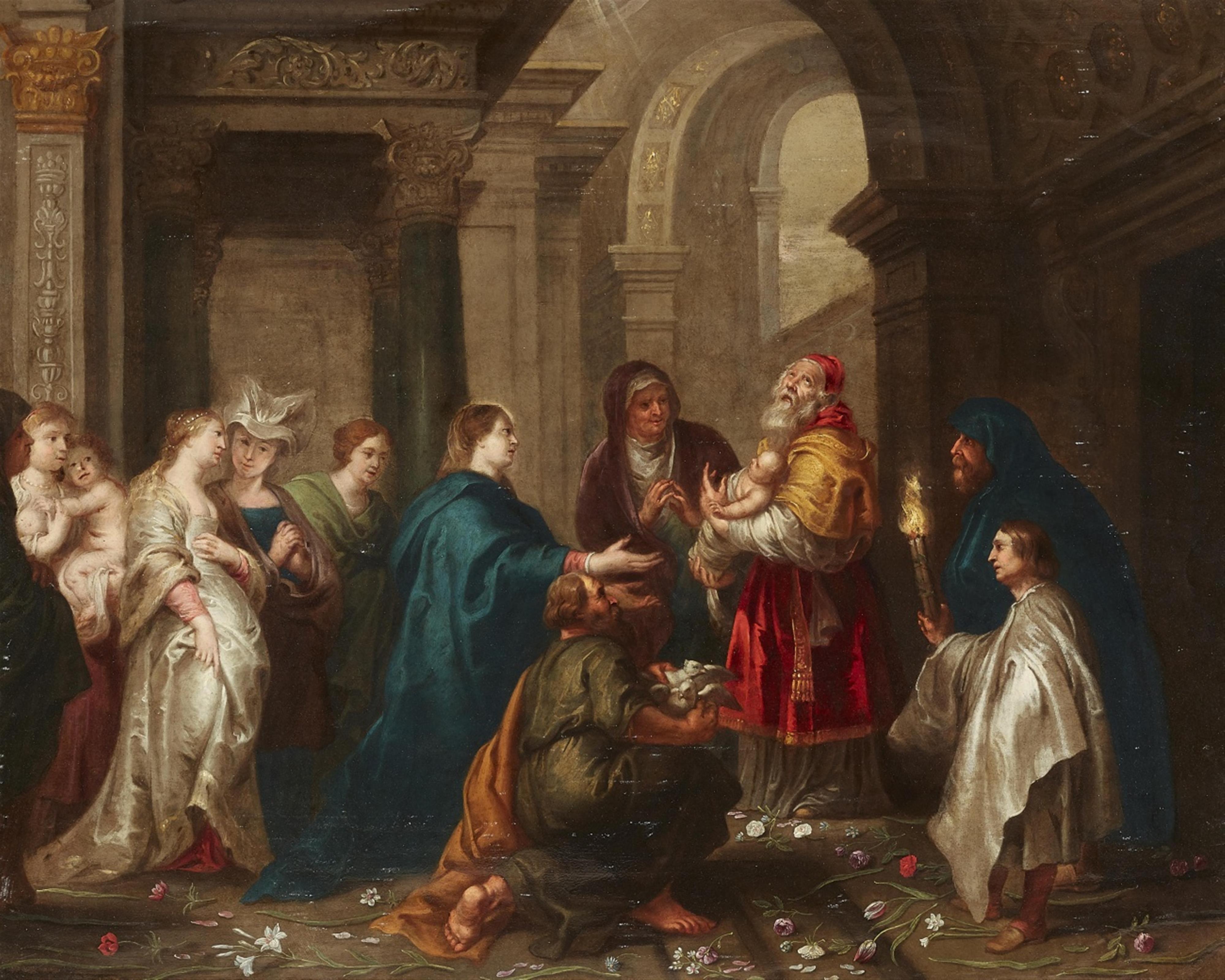 Cornelius Schut, Umkreis - Darbringung Christi im Tempel - image-1