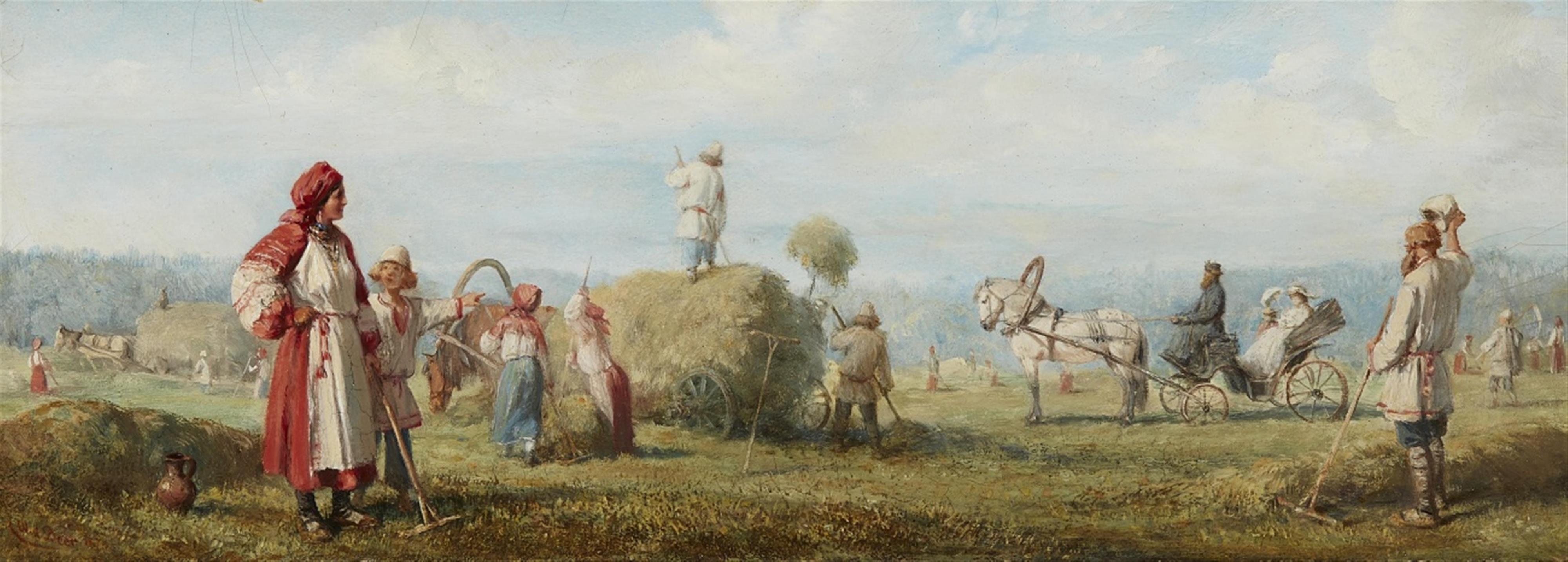 Wilhelm Amandus Beer - Russian Hay Harvest - image-1